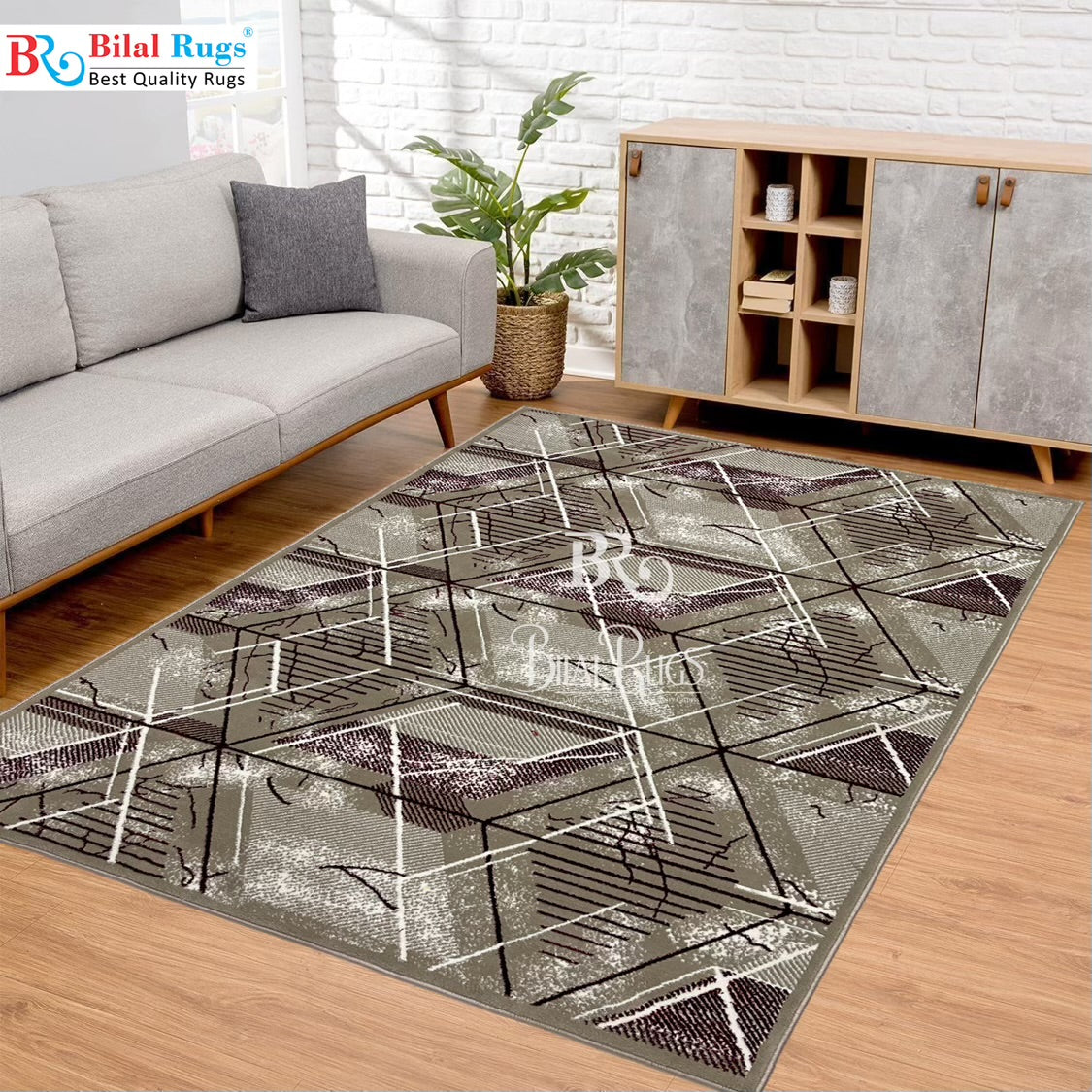 Pakistani Silk Woven Rug.(Article-1459-Light Beige , Red)
Size : 5ft width  x 7.3ft length (150cm x 220cm)