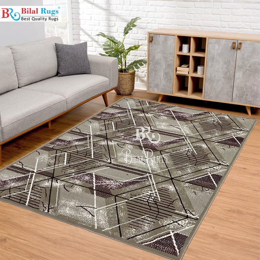 Pakistani Silk Woven Rug.(Article-1459-Light Beige , Red)
Size : 5ft width  x 7.3ft length (150cm x 220cm)