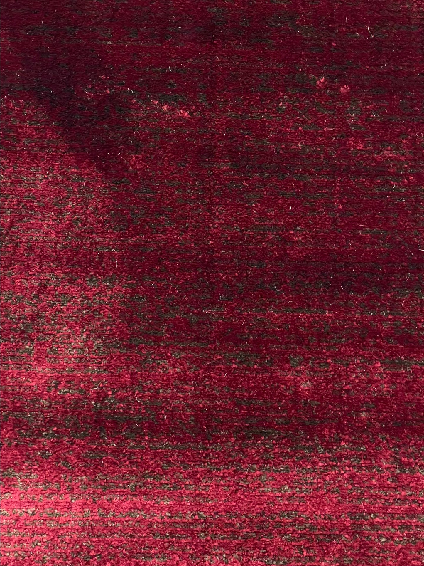 Pakistani Silk Woven Rug.(Article-1550-Red) Size : 4 ft width x 5.6 ft length