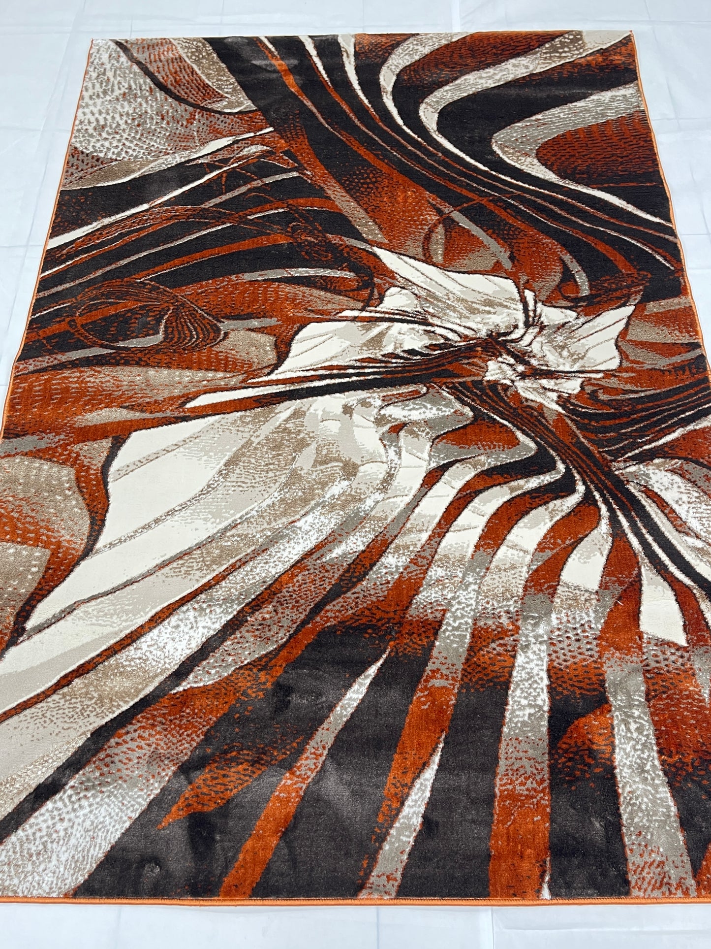 Turkish Top Quality Silk.(Article-1086-Rust)