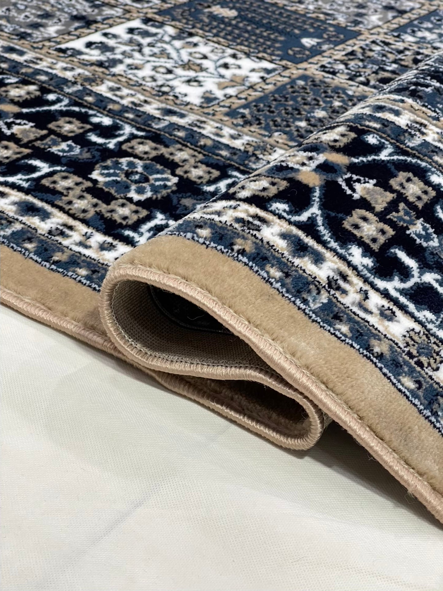 Persian Polypropylene Rug,back woven(Article-42-Mink)