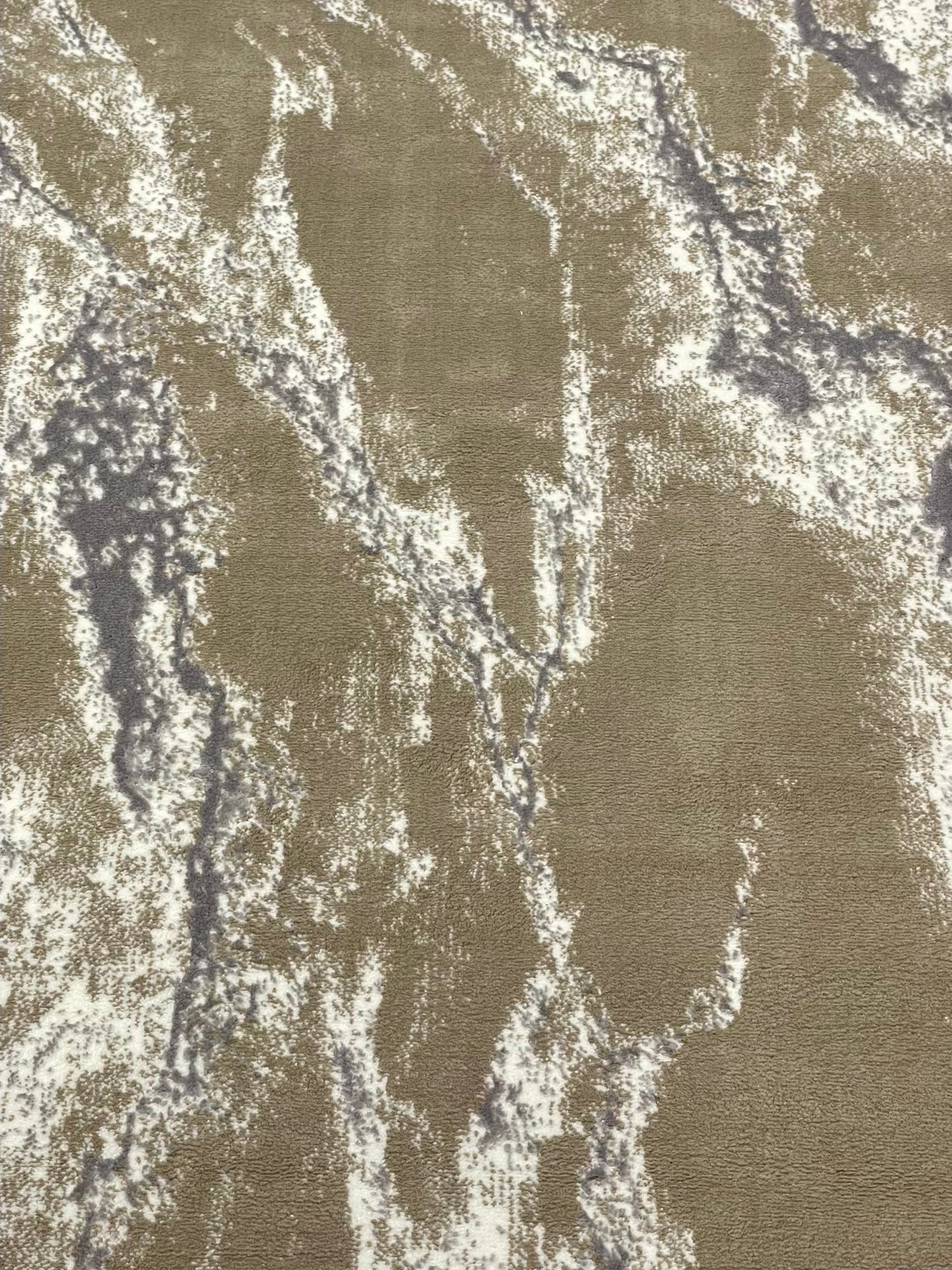 Pakistani Silk Woven Rug.(Article-1555-Light Beige) Size : 4 ft width x 5.6 ft length