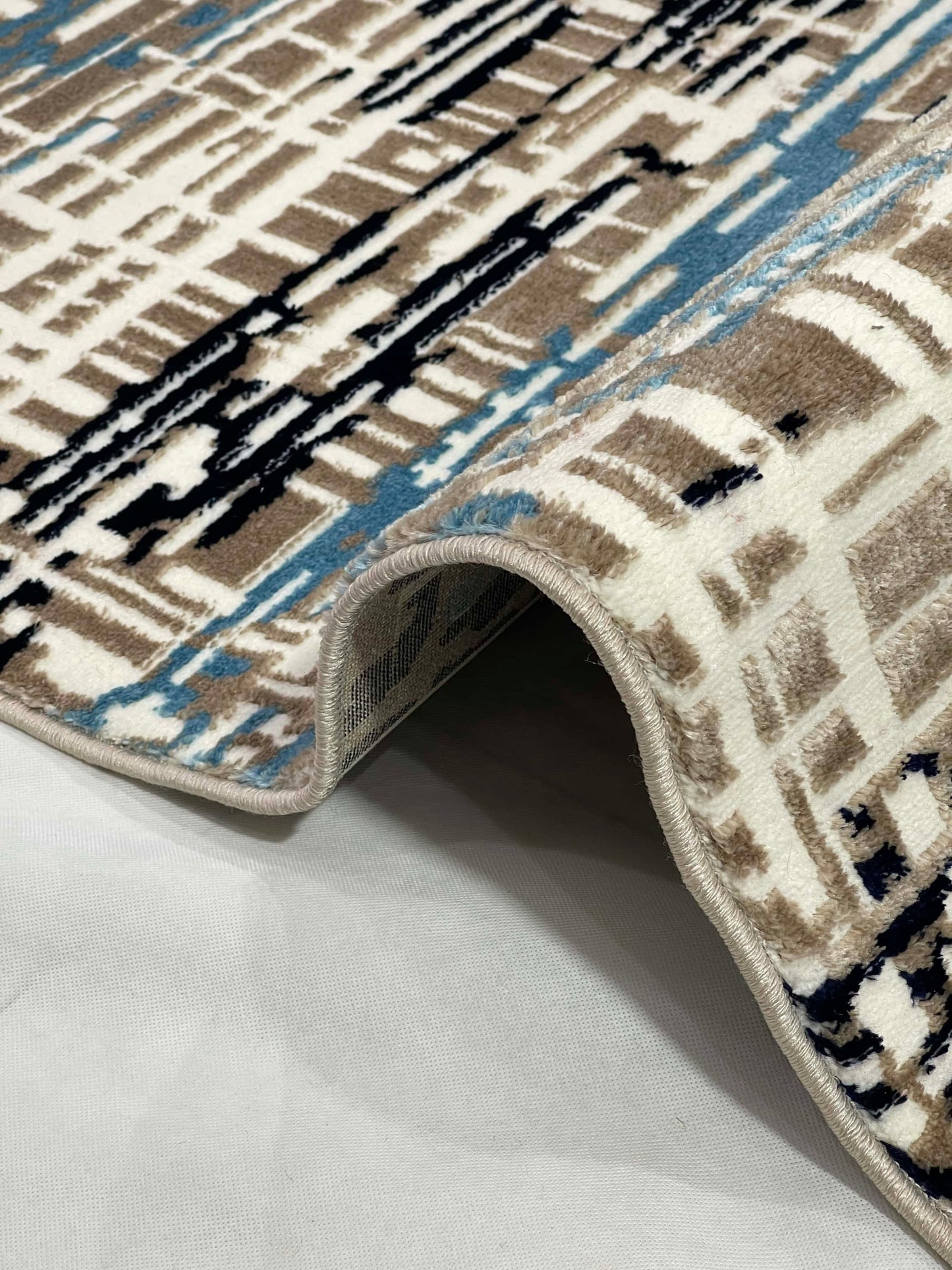 Polyester Silk.(Article-1606-Mink )
Size : 6.6 ft width x 9.6 ft length ( 200 cm x 290 cm)