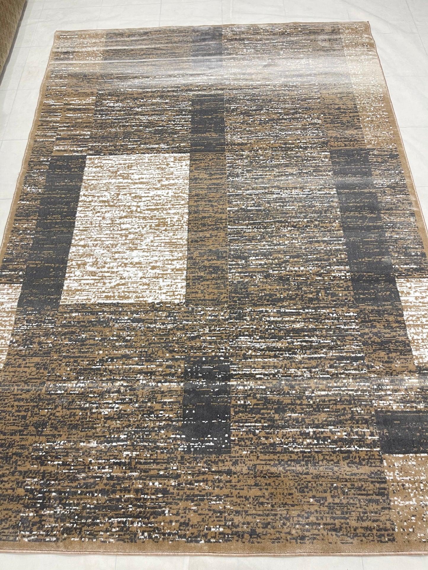 Persian polypropylene Rug,back woven(Article-23-Mink)
Size: 6.6 ft width x 9.6 ft length (200cm x 290cm)