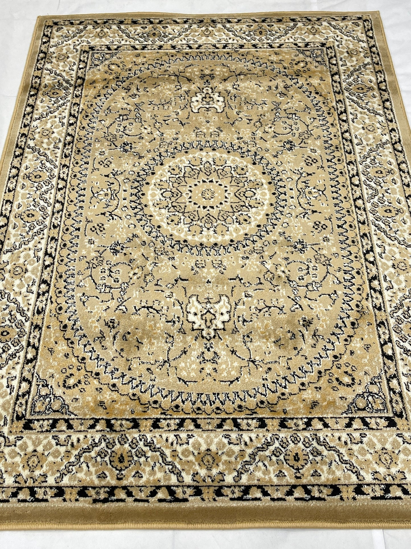 Persian polypropylene Rug,back woven
(Article-22-Beige)