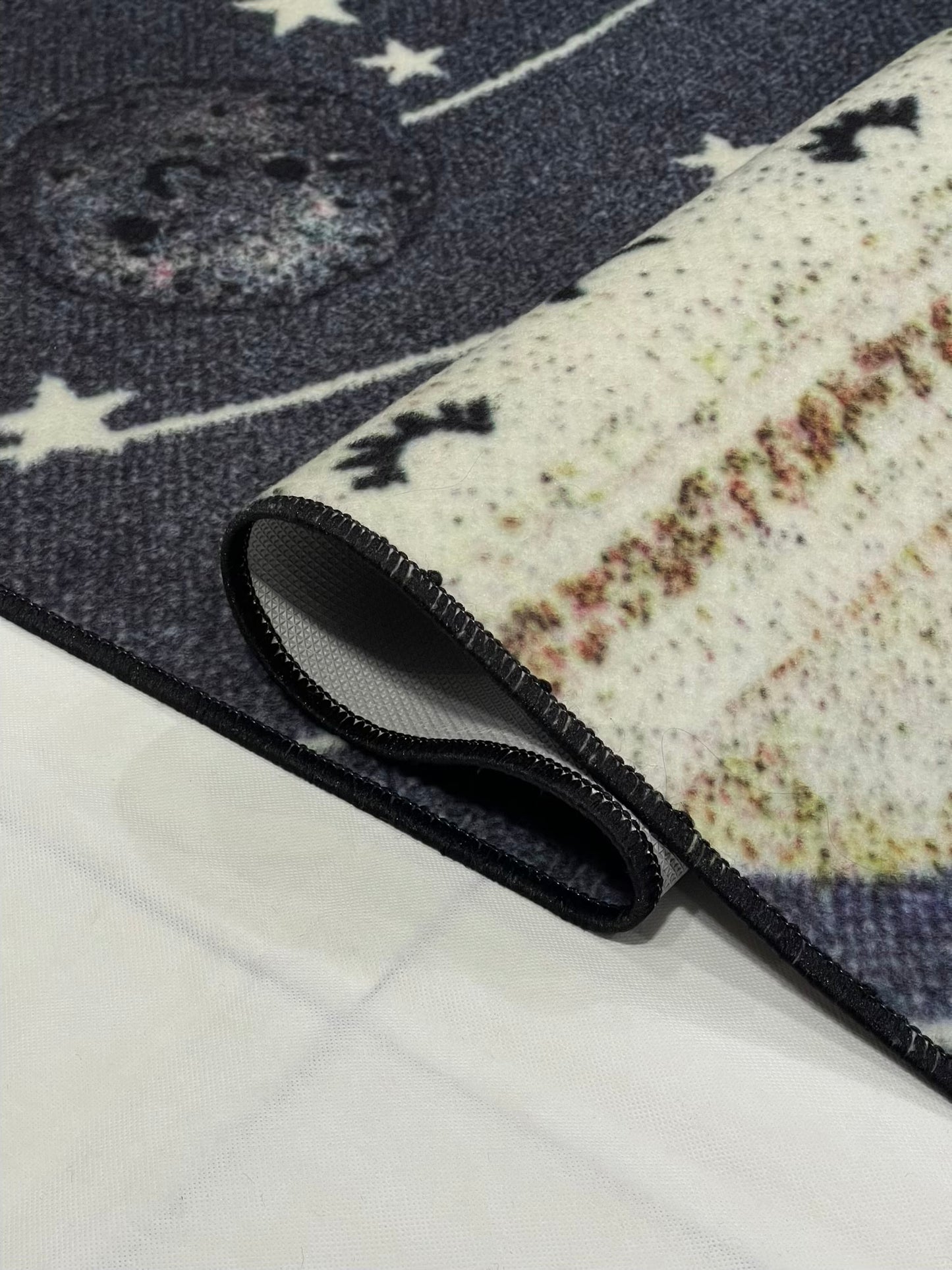 TPR Non Woven Rugs Article-91-Grey