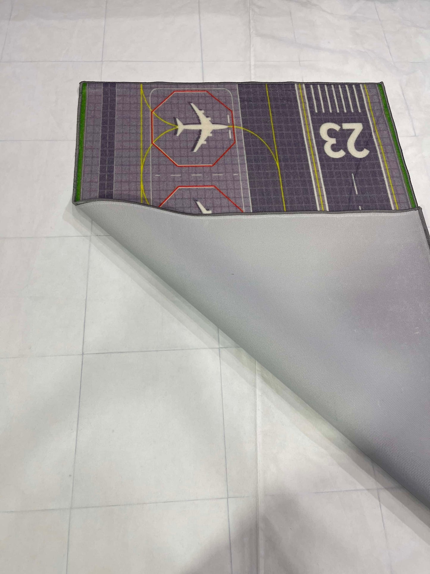 TPR Non Woven Rug For Kids Room Article-06-Cream , Multi