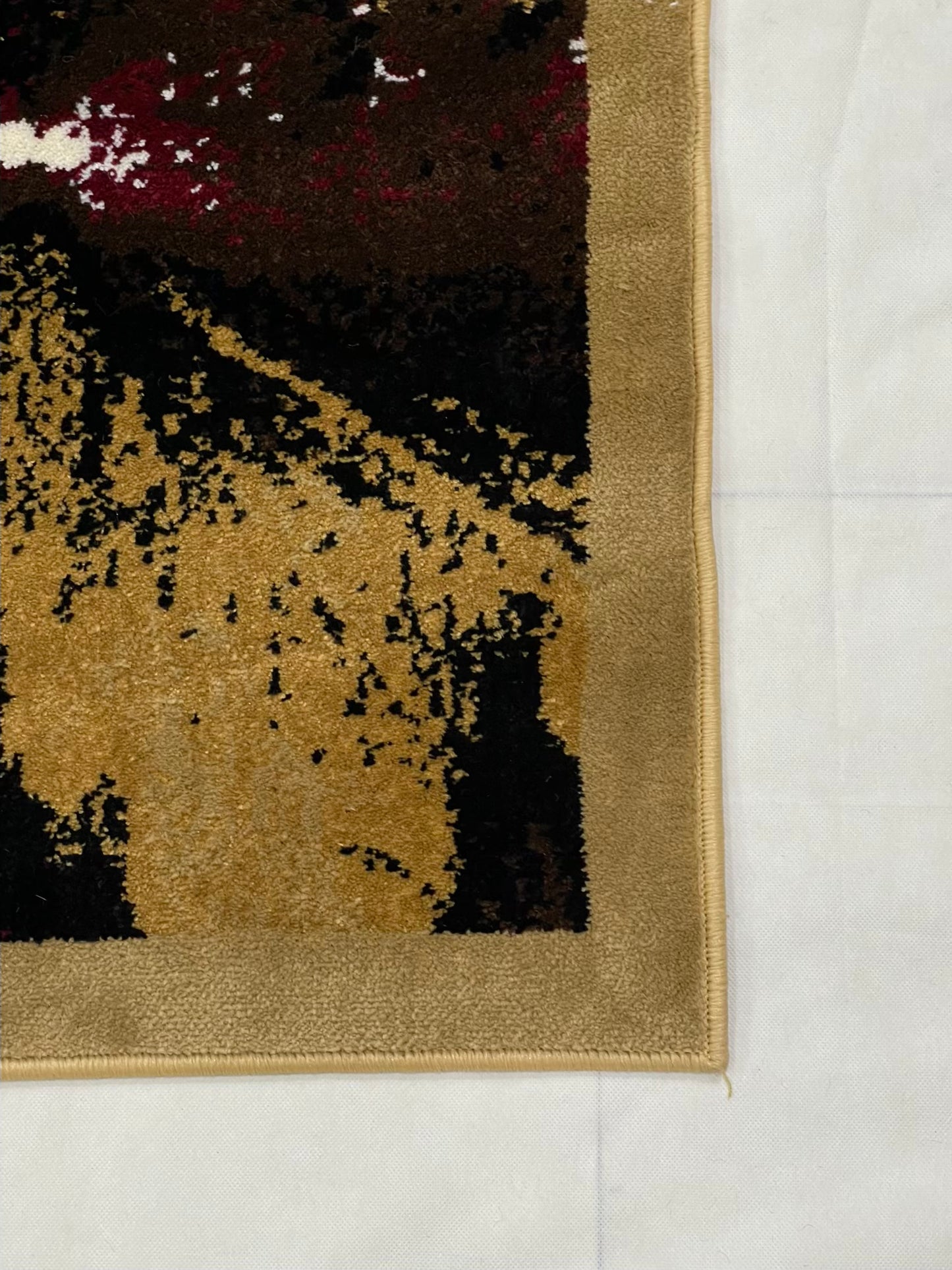 Modern polypropylene Rug,back woven(Article-1765-Beige)