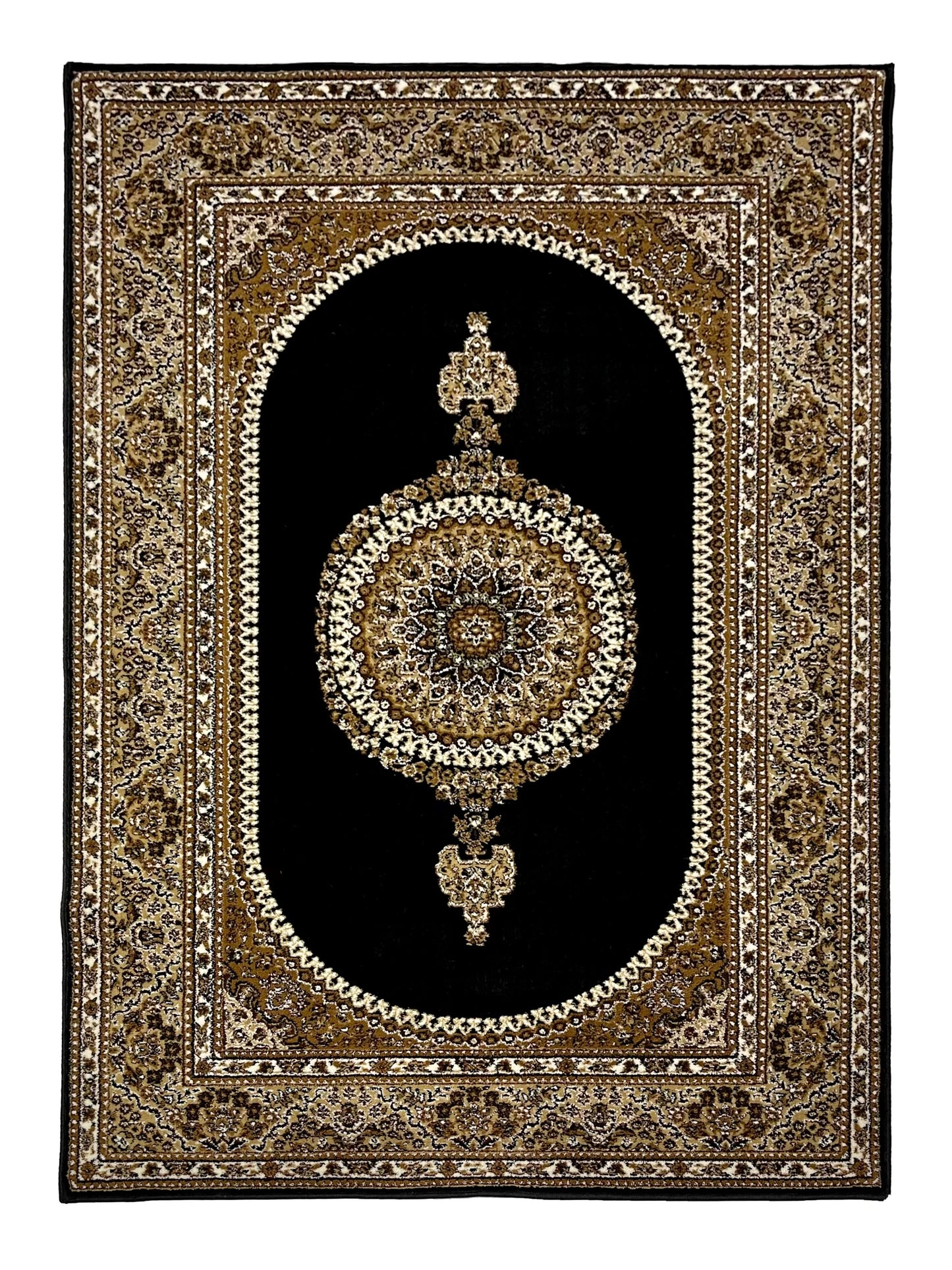 Persian Polypropylene Woven Rug💥
Article-22-Black