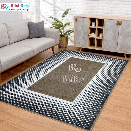 Modern polypropylene Rug,back woven(Article-872-Mink)
Size : 5ft width  x 7.3ft length (150cm x 220cm)