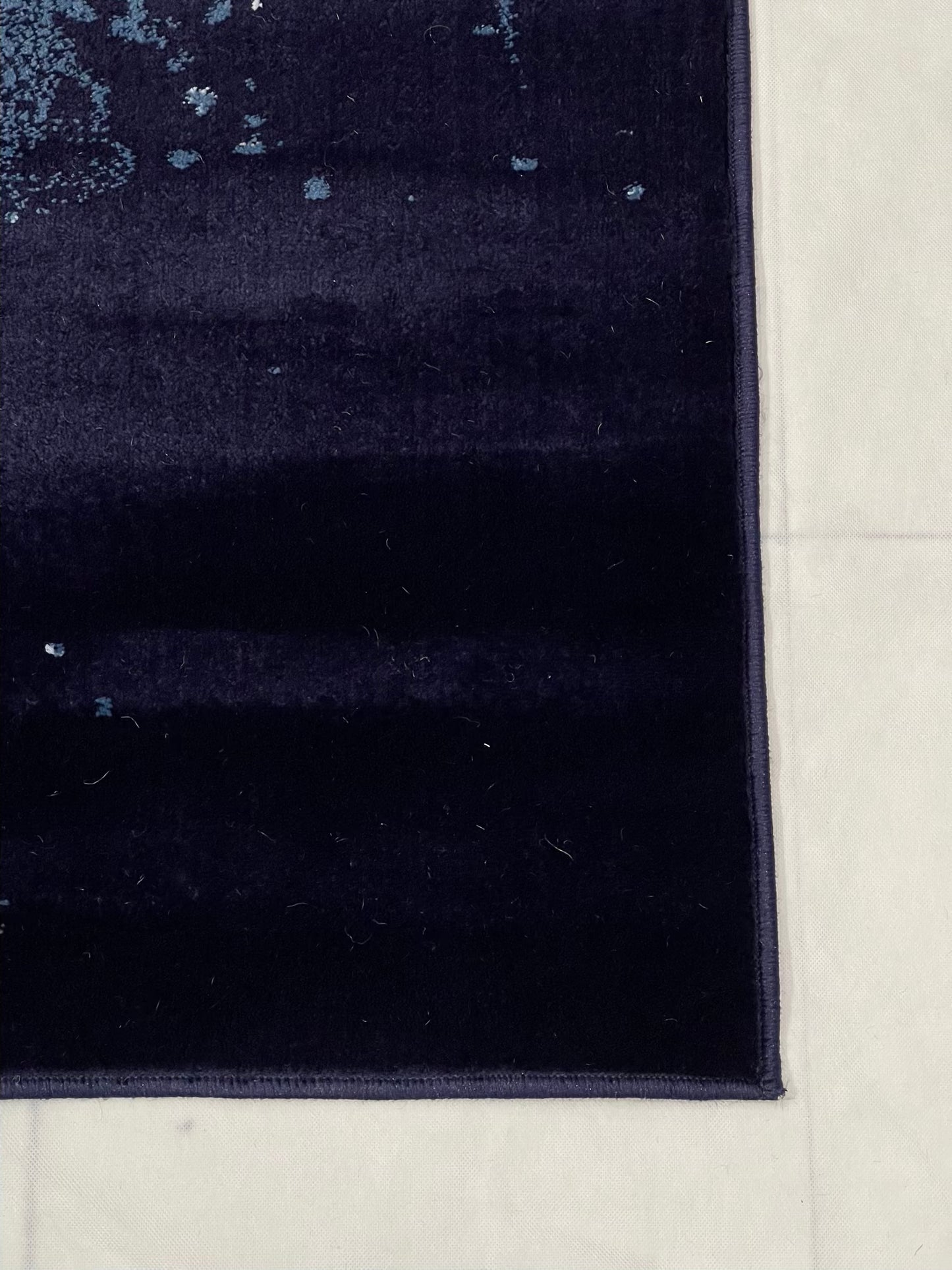 Modern polypropylene Rug,back woven(Article-2221-Blue)
Size : 5ft width x 7.3ft length (150cm x 220cm)