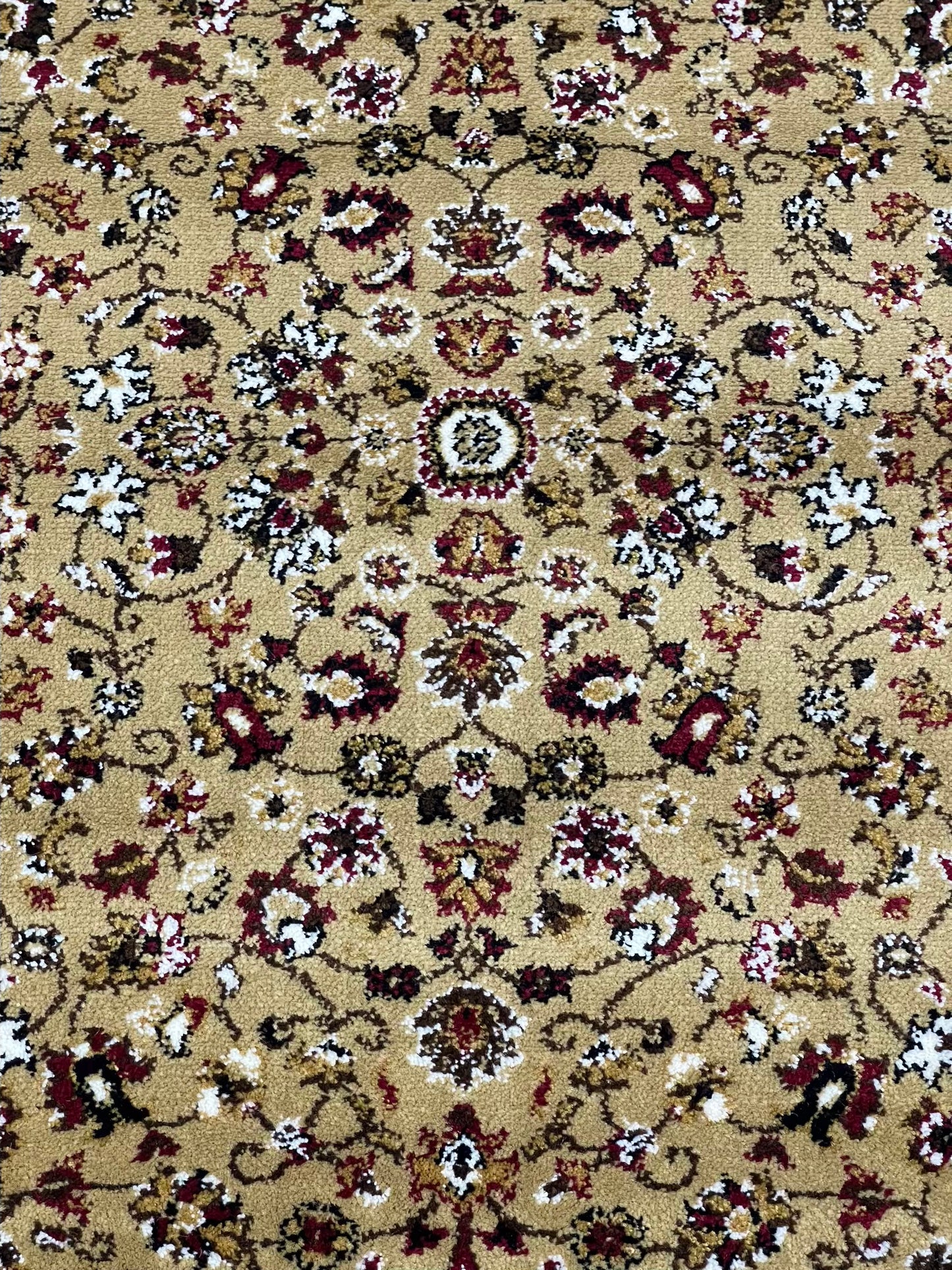 Persian Polypropylene Rug,Woven Back
(Article-140-Beige)
Size : 4 ft width x 5.6 ft length (120 cm x 170 cm)