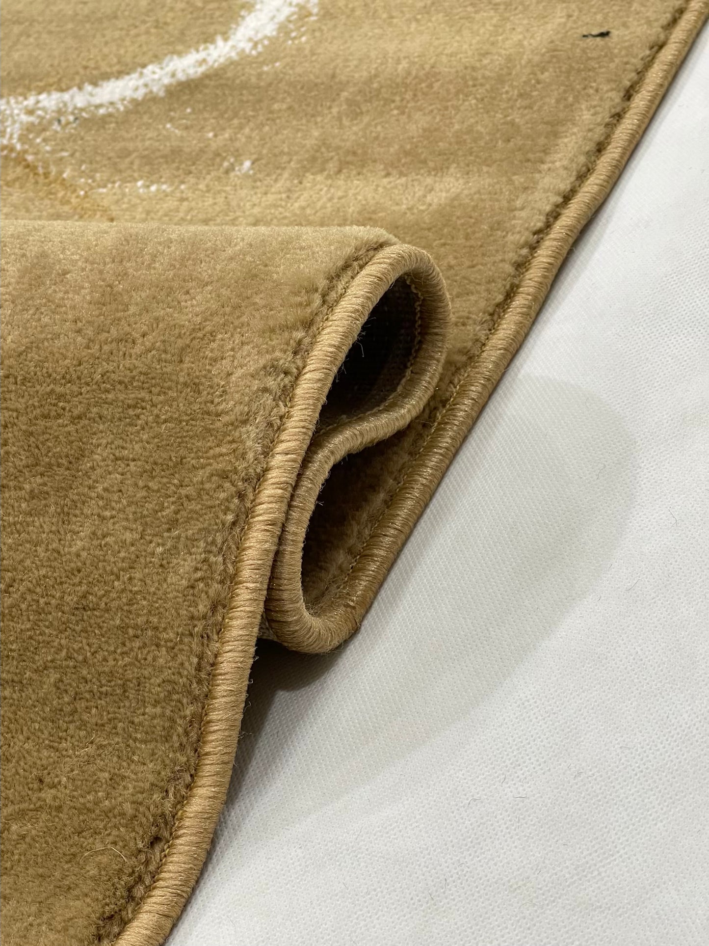 Modern polypropylene Rug,back woven(Article-1160-Beige)