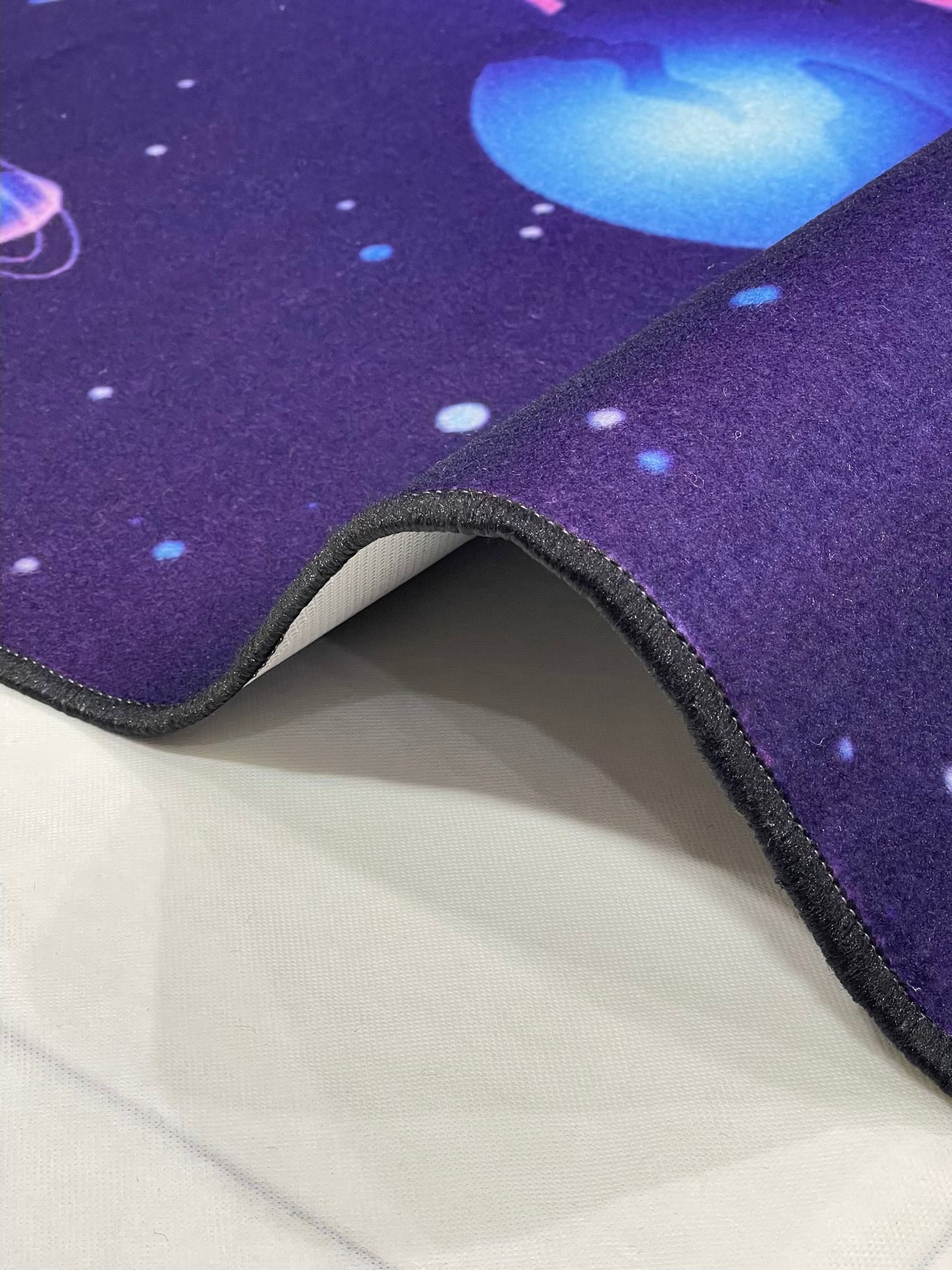 TPR Non Woven Rugs For Kids Room
Article-31-Purple ,Blue