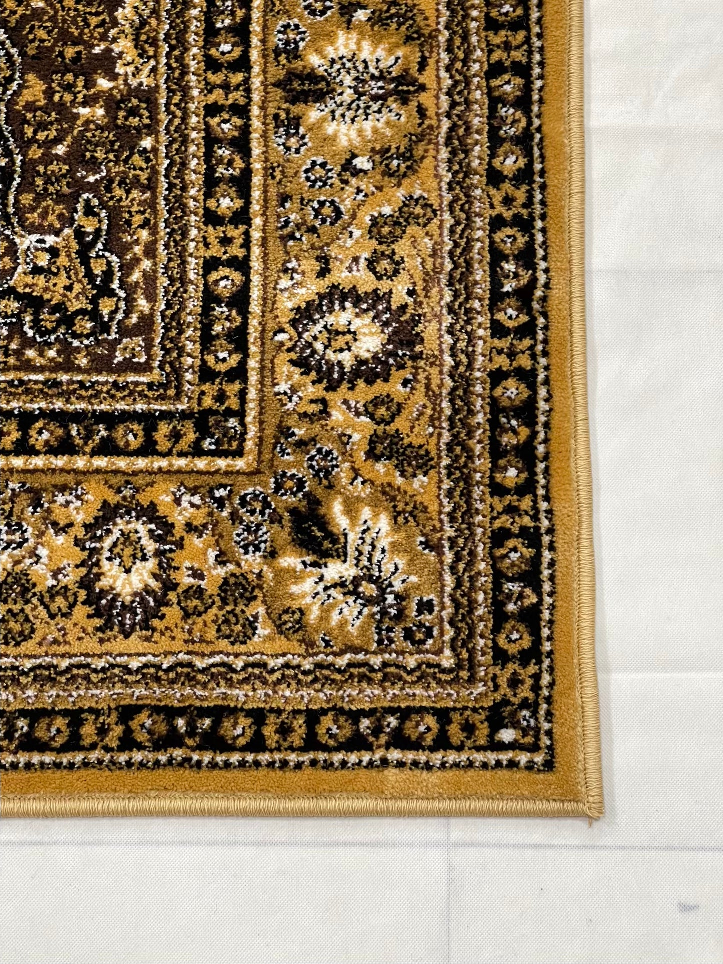 Persian polypropylene Rug,back woven(Article-25-Gold  )
