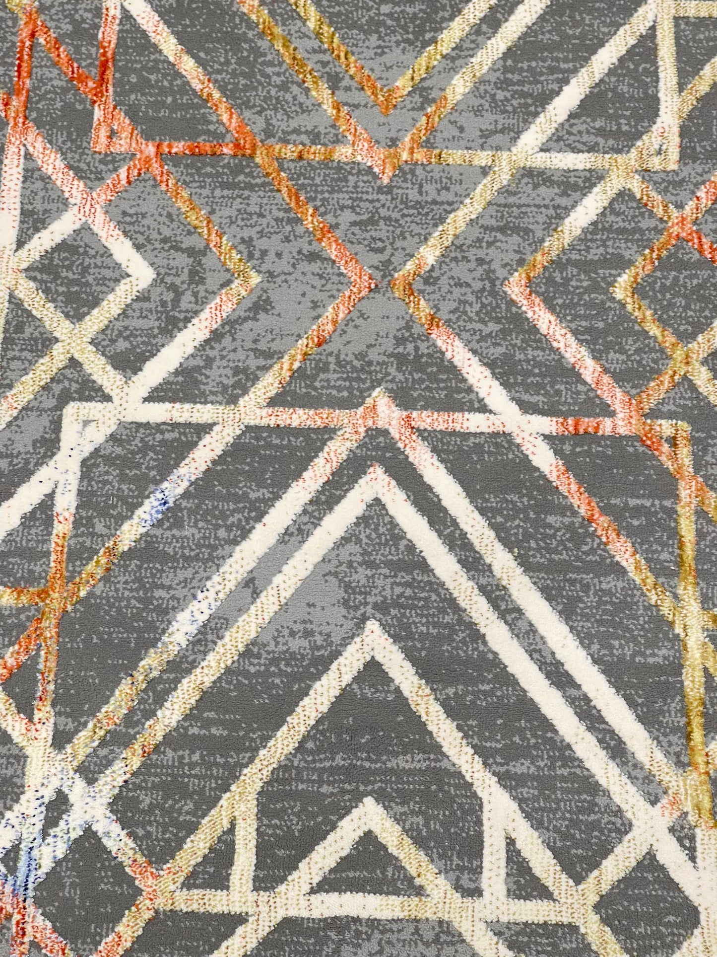 Irani Viscose Rug , Woven Back Article-309-Peach Size : 3 ft width x 5 ft length (100 cm x 150cm)