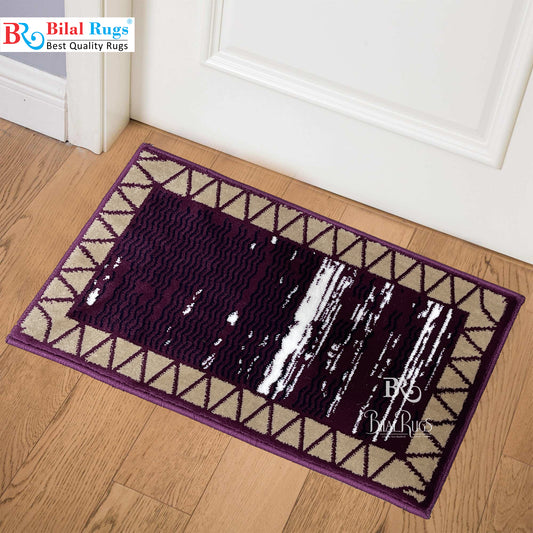 Purple Polypropylene Woven Door Mat.
Size : 40 cm x 75 cm