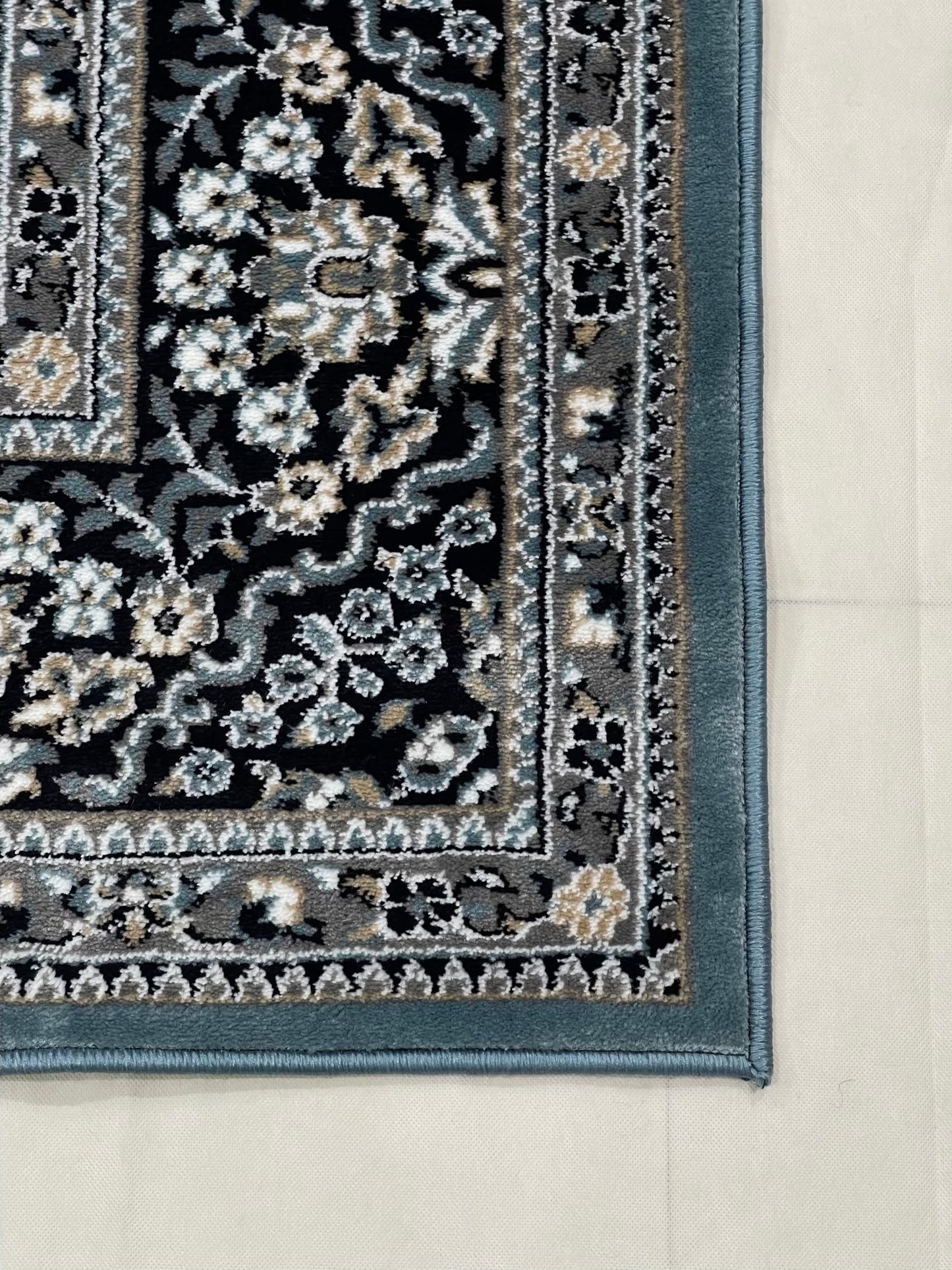 Persian Polypropylene Rug,back woven(Article-22-Blue )