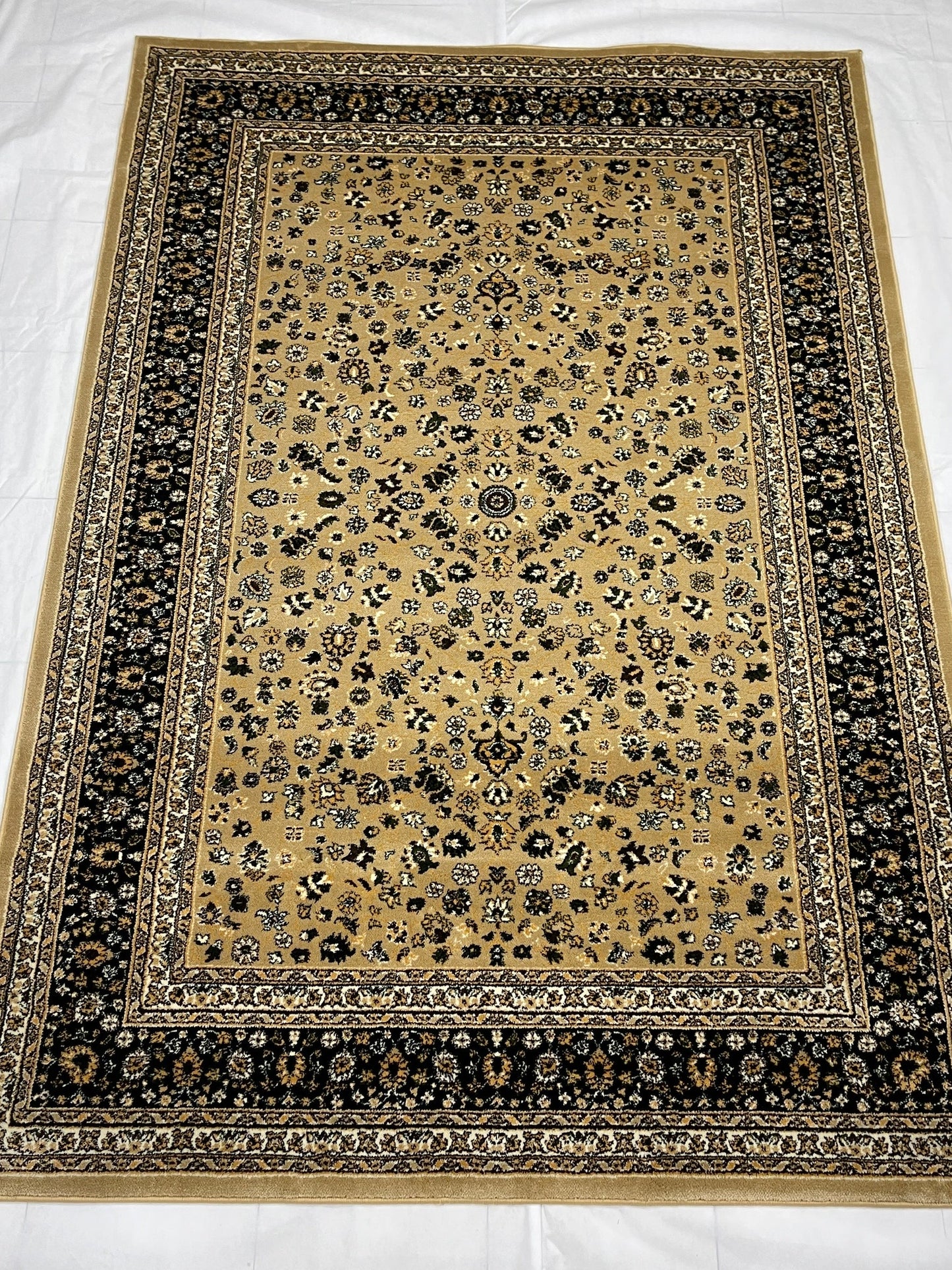 Persian polypropylene Rug,back woven(Article-140-beige)