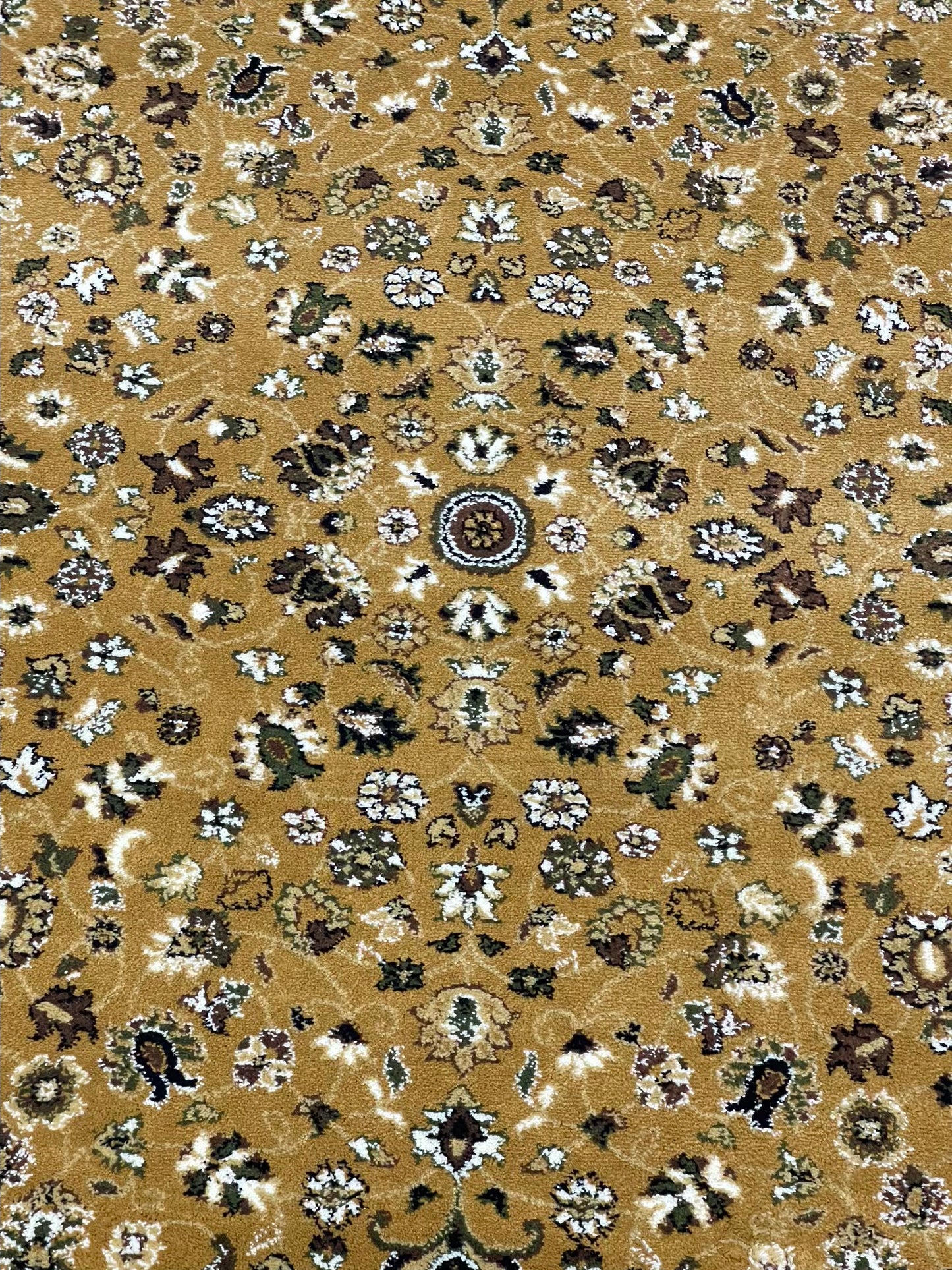 Persian polypropylene Rug,back woven(Article-140-Gold)