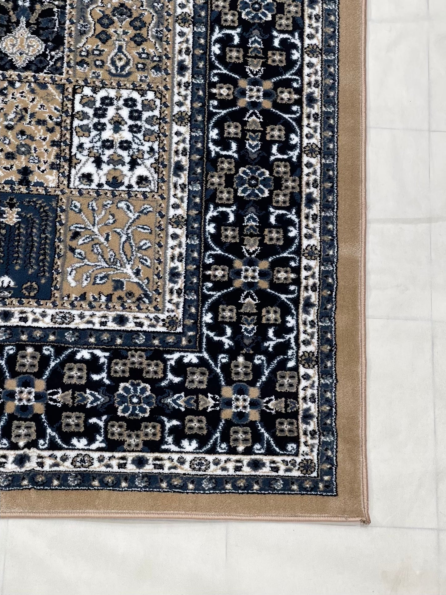 Persian Polypropylene Rug,back woven(Article-42-Mink)