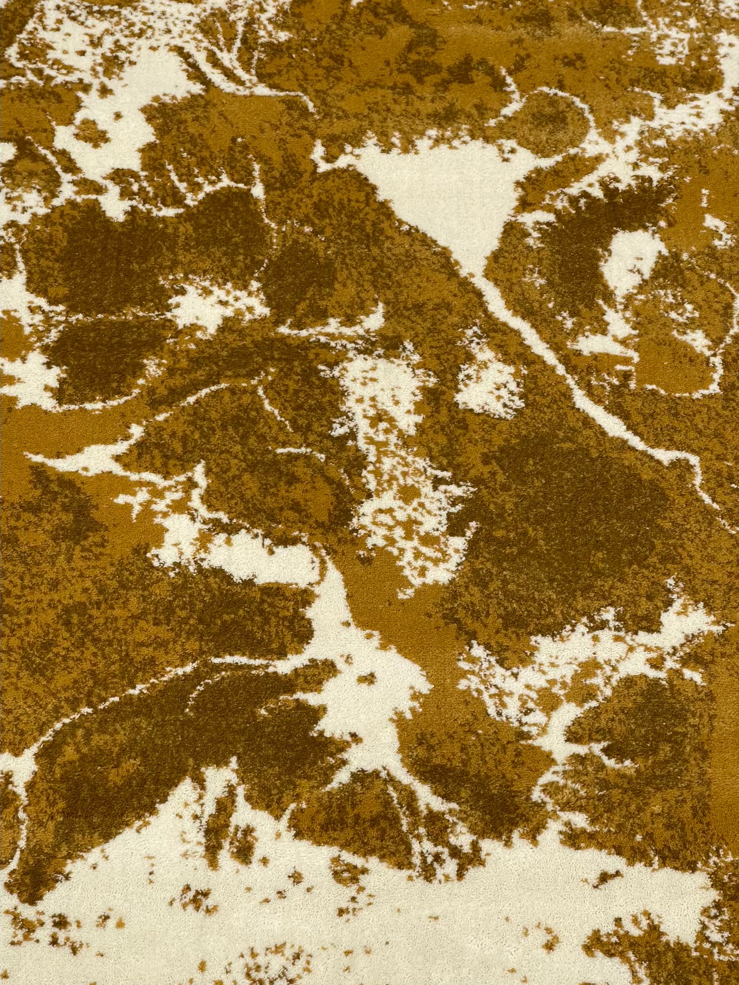 Modern polypropylene Rug,back woven(Article-1221-Off white) Size : 5 ft width x 7.3 ft length ( 150 cm x 220 cm)