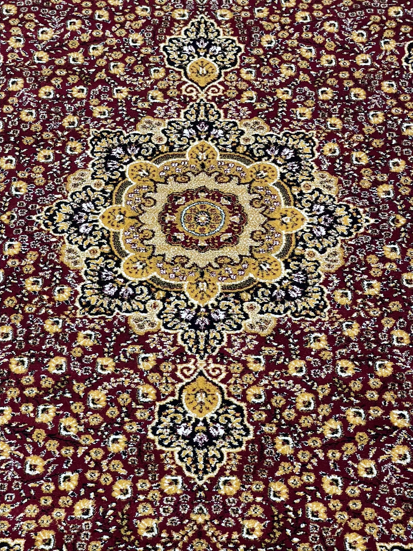 Persian polypropylene Rug,back woven(Article-04-Red)