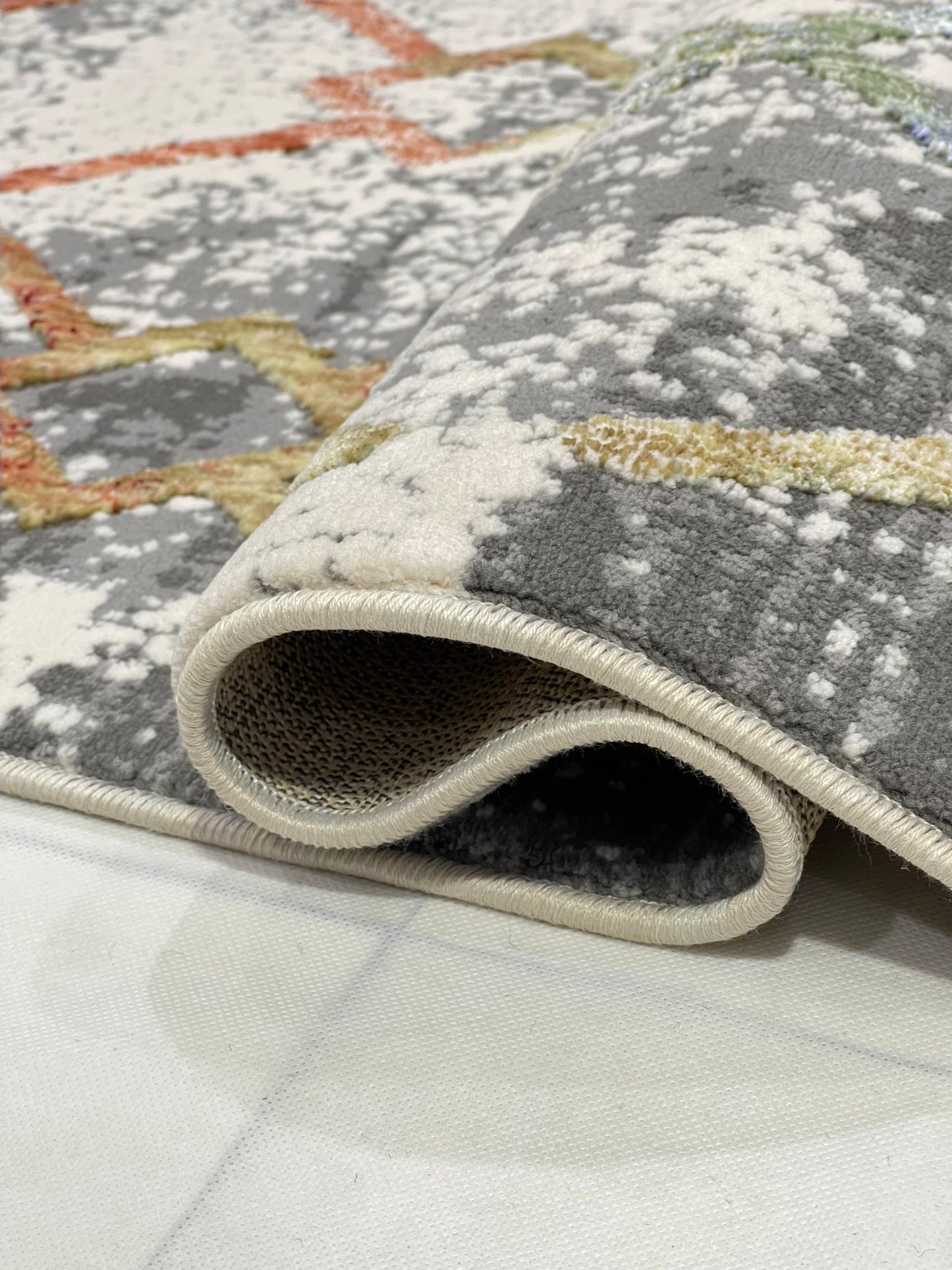 Irani viscose Rug , Woven Back
Article-310-Multi
Size : 3 ft width x 5 ft length (100 cm x 150cm)