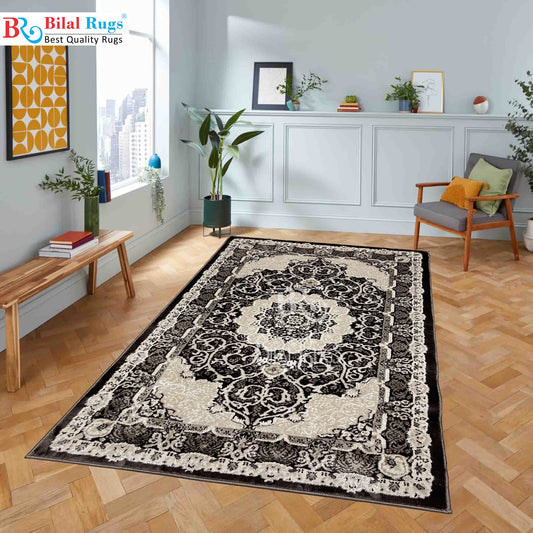 Turkish Top Quality Silk.(Article-1073-Brown) Size: 3 ft width x 5 ft length ( 100cm x 150cm)