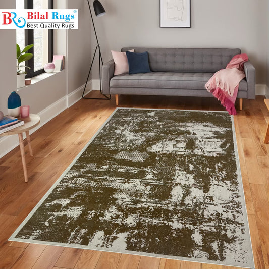 Modern polypropylene Rug,back woven(Article-1612-Off white)