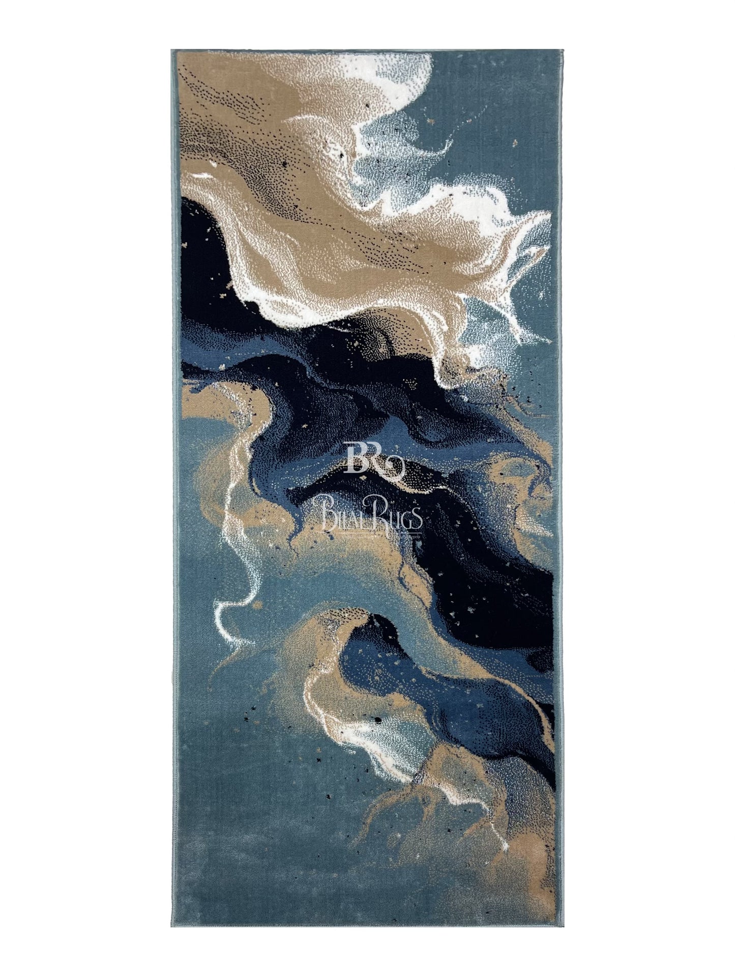 Feroze Modern Polypropylene Woven Runner.
Size : 2.6 ft width x 6.6 ft length
(80 cm x 200 cm)