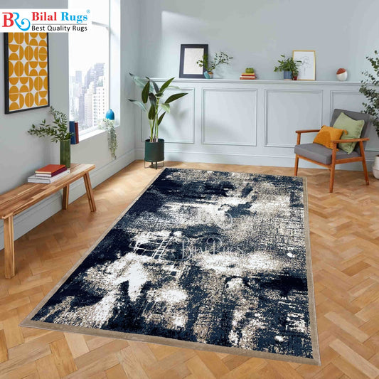 Modern polypropylene Rug,back woven(Article-6777-Mink )
Size : 5ft width  x 7.3ft length (150cm x 220cm)