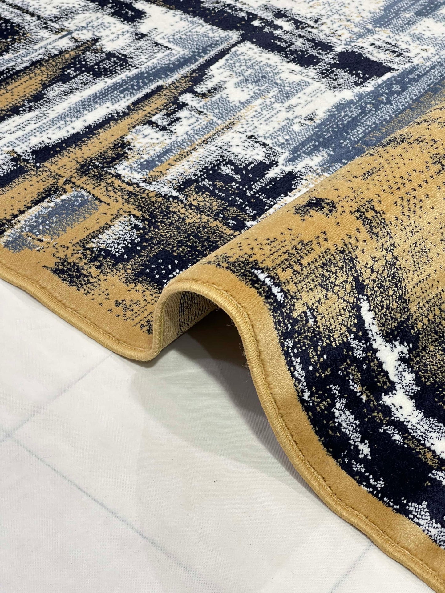 Modern polypropylene Rug,back woven(Article-1179-beige,Multi)
Size : 6.6 ft width x 9.6 ft length (200cm x 290cm)