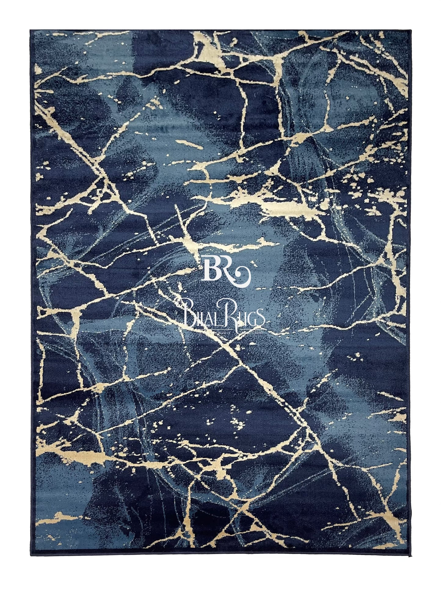 Modern polypropylene Rug,back woven(Article-3566-Blue)
Size : 6.6 ft width x 9.6 ft length (200cm x 290cm)