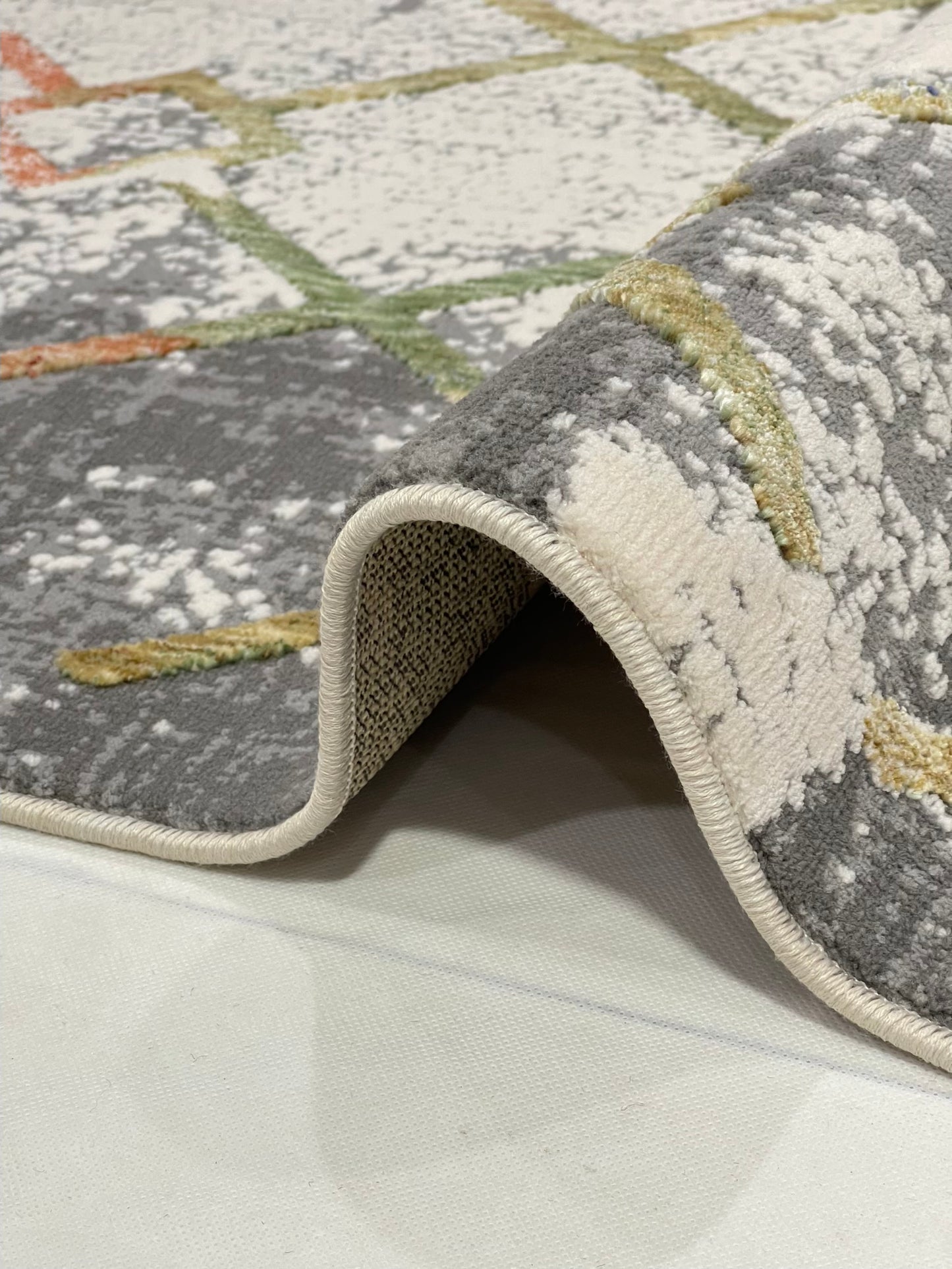 Irani viscose Rug , Woven Back
Article-310-Multi
Size : 3 ft width x 5 ft length (100 cm x 150cm)