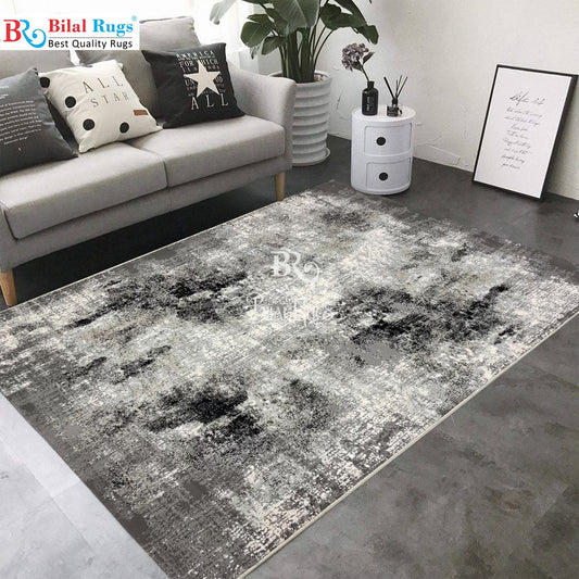 Irani Vintage Woven Rug.
 Article -2047-Grey
Size: 4 ft width x 6 ft length ( 120cm x 180 cm)