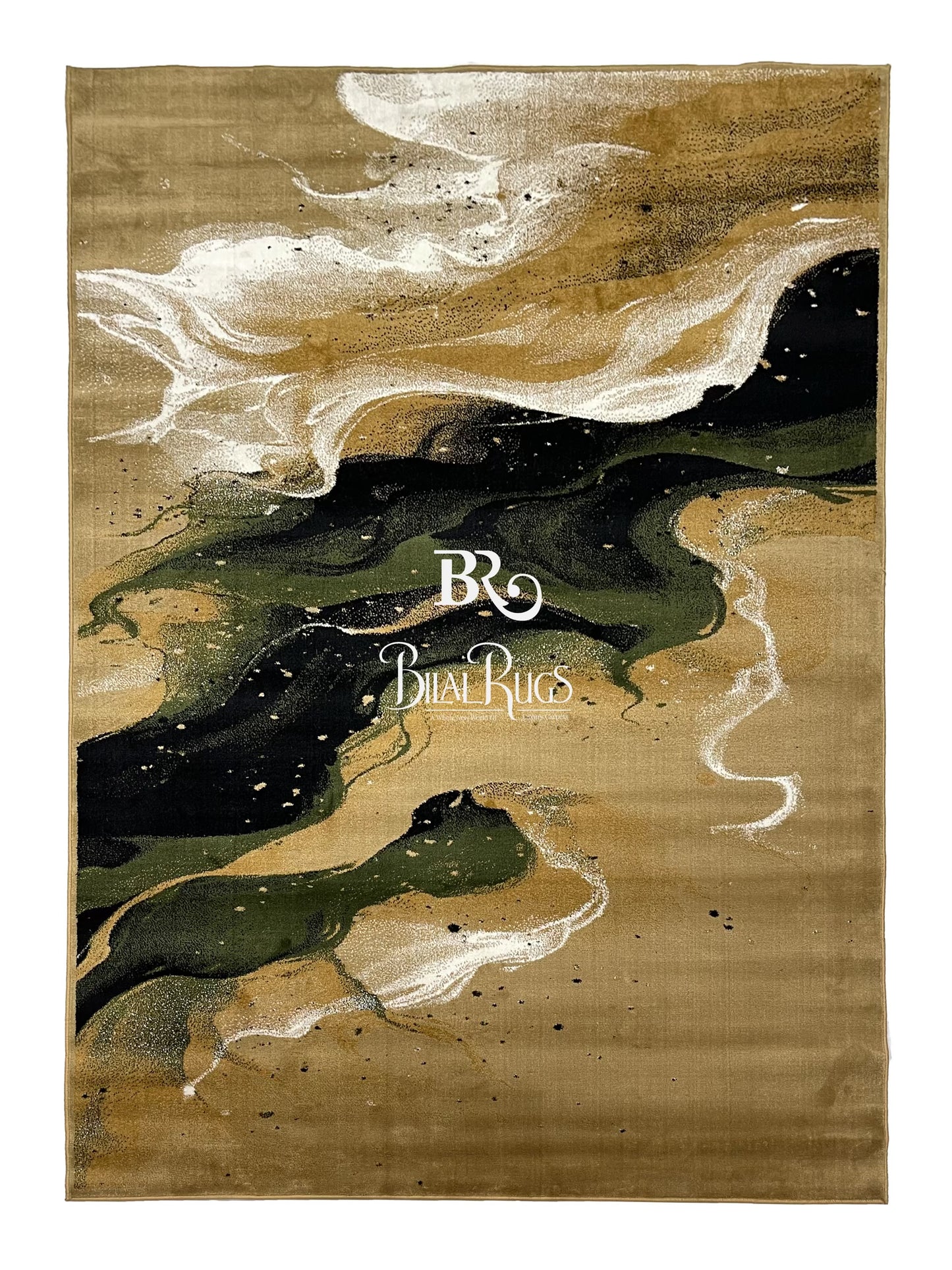 Modern polypropylene Rug,back woven(Article-1160-Beige)