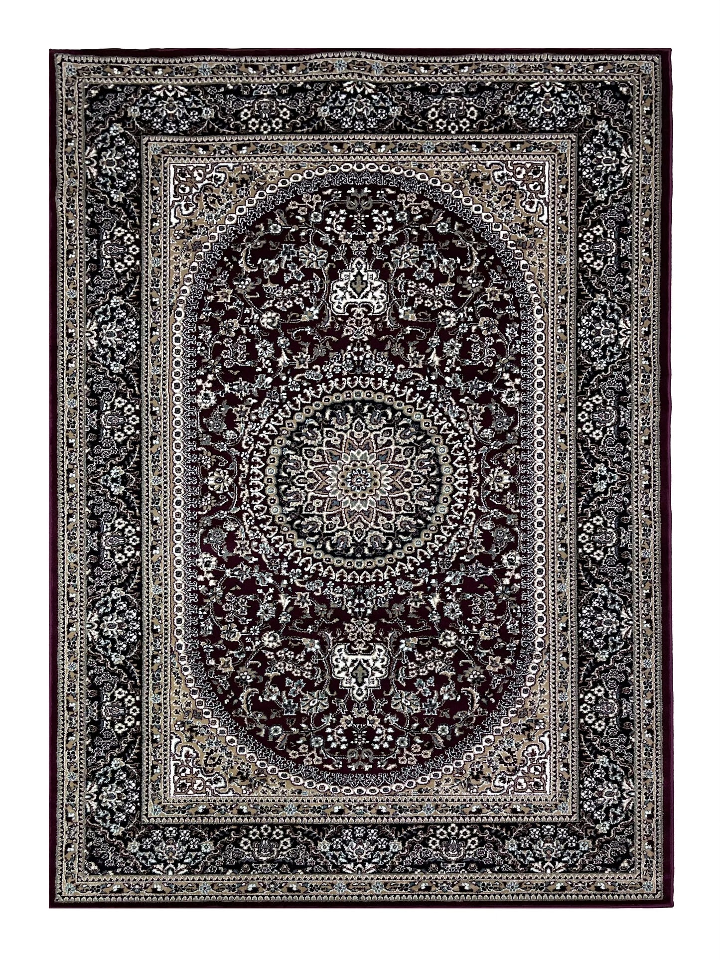 Persian polypropylene Rug,back woven(Article-22-Purple)
Size : 6.6 ft width x 9.6 ft length (200cm x 290cm)
