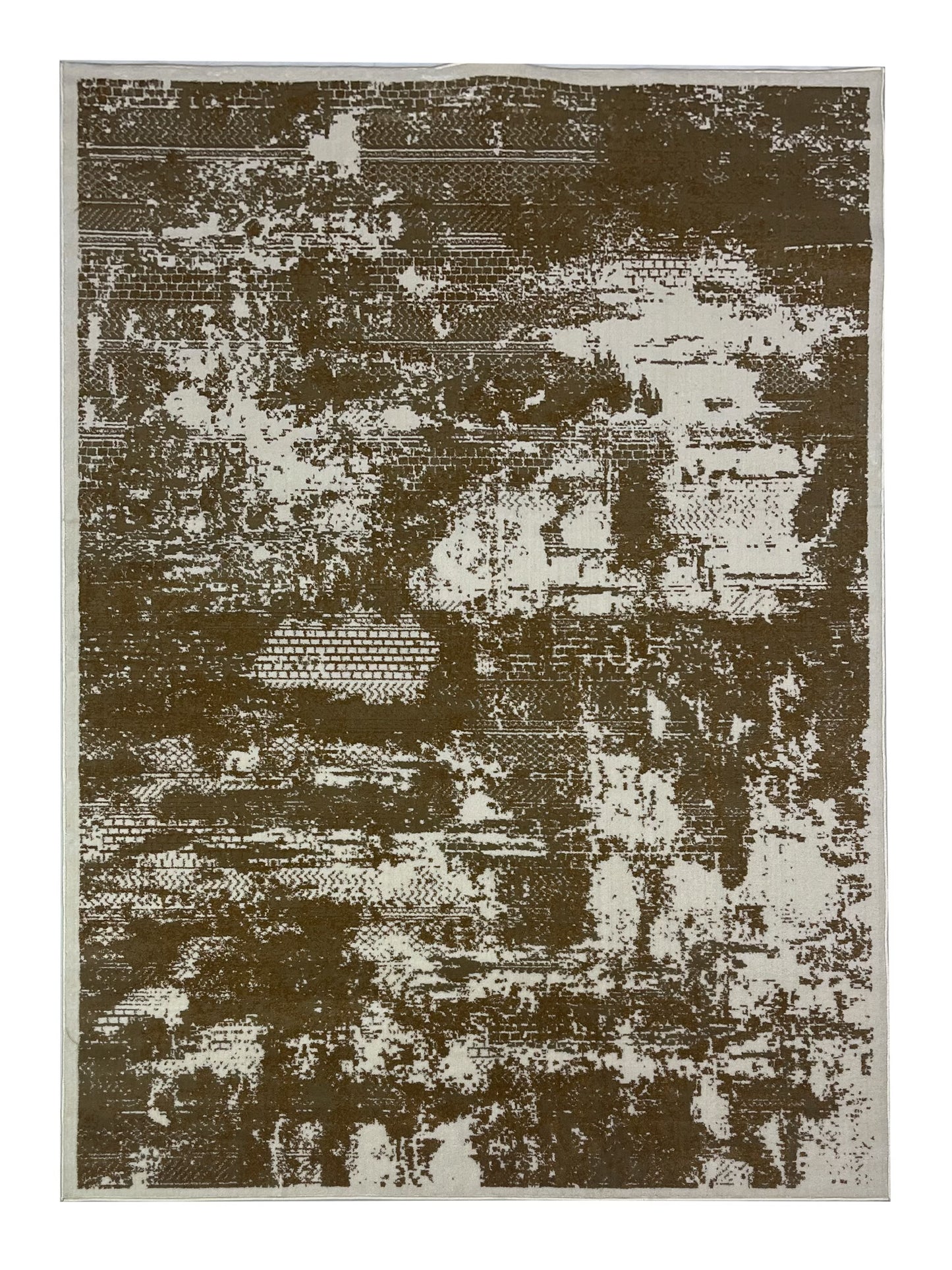 Modern polypropylene Rug,back woven(Article-1612-Off white)