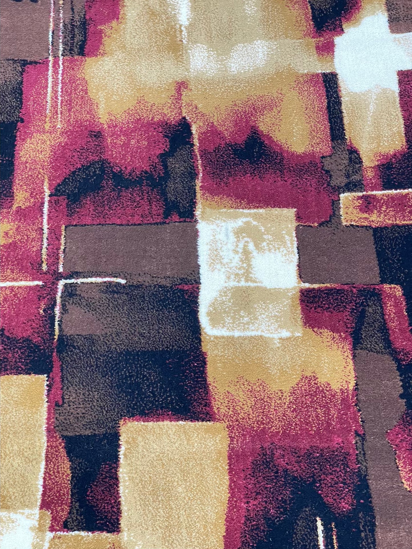 Modern polypropylene Rug,back woven(Article-1412-Brown)
Size : 5ft width x 7.3ft length (150cm x 220cm)