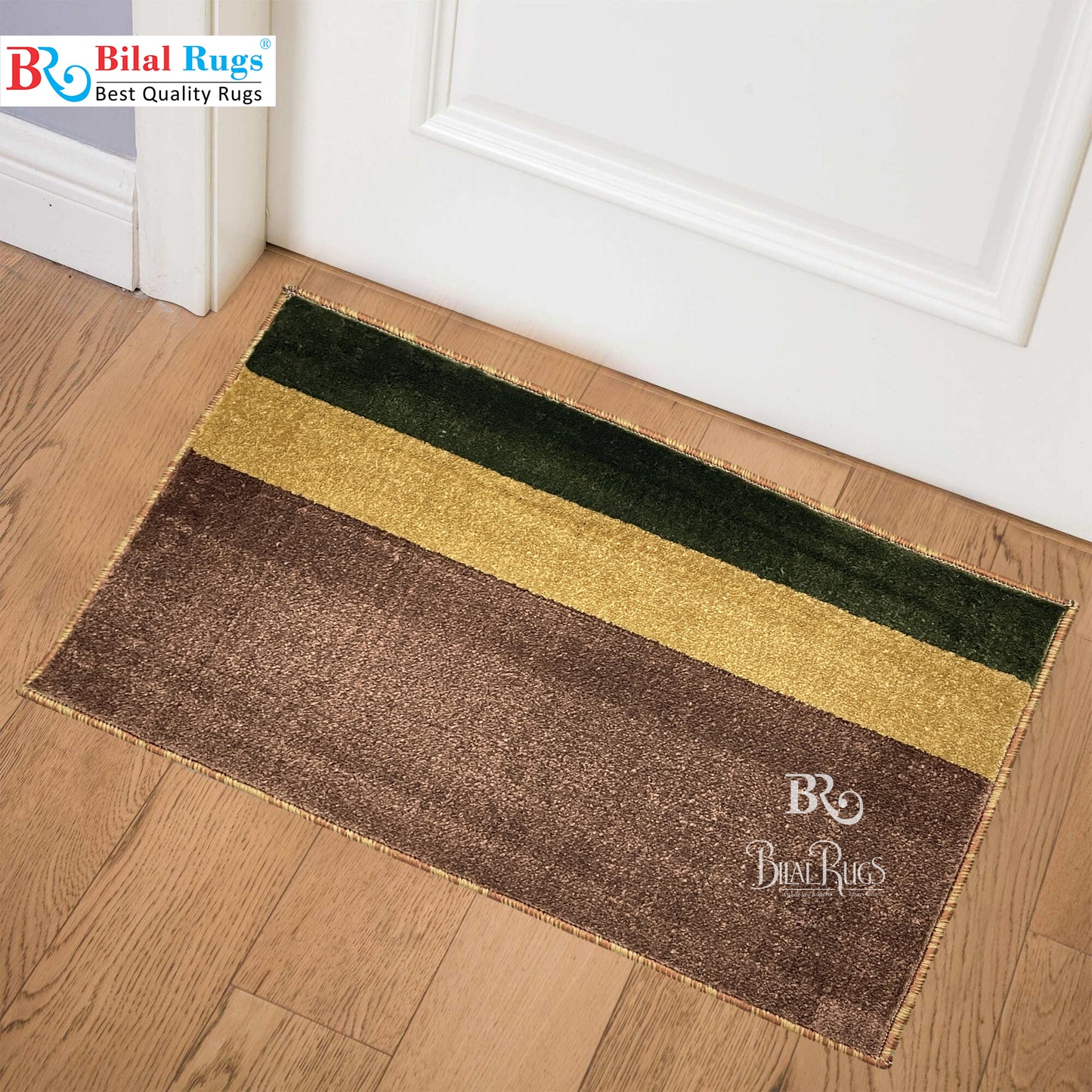 Multi Polypropylene Woven Door Mat. Size : 50 cm x 80 cm