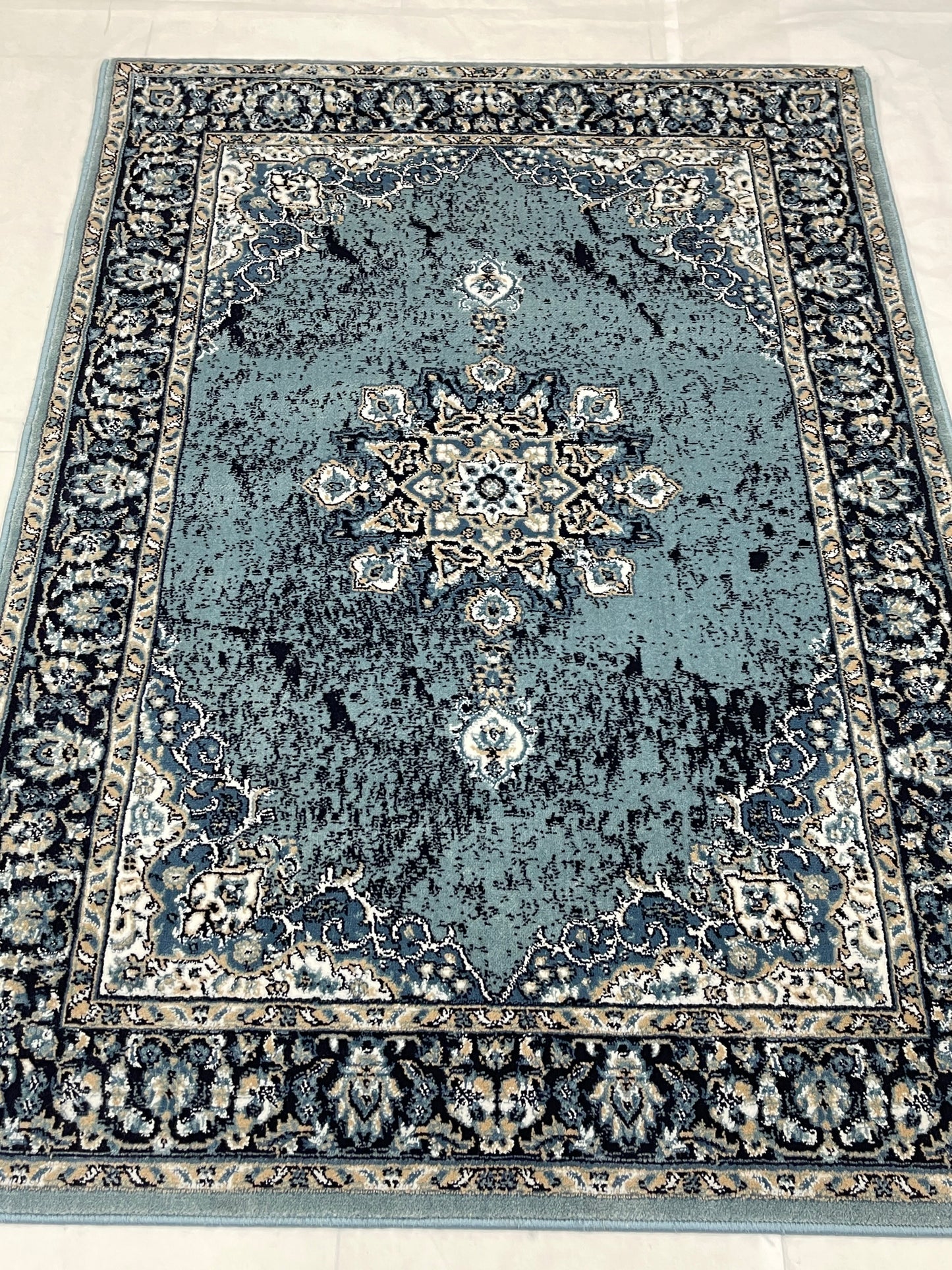 Persian polypropylene Rug,back woven(Article-81-Feroze)