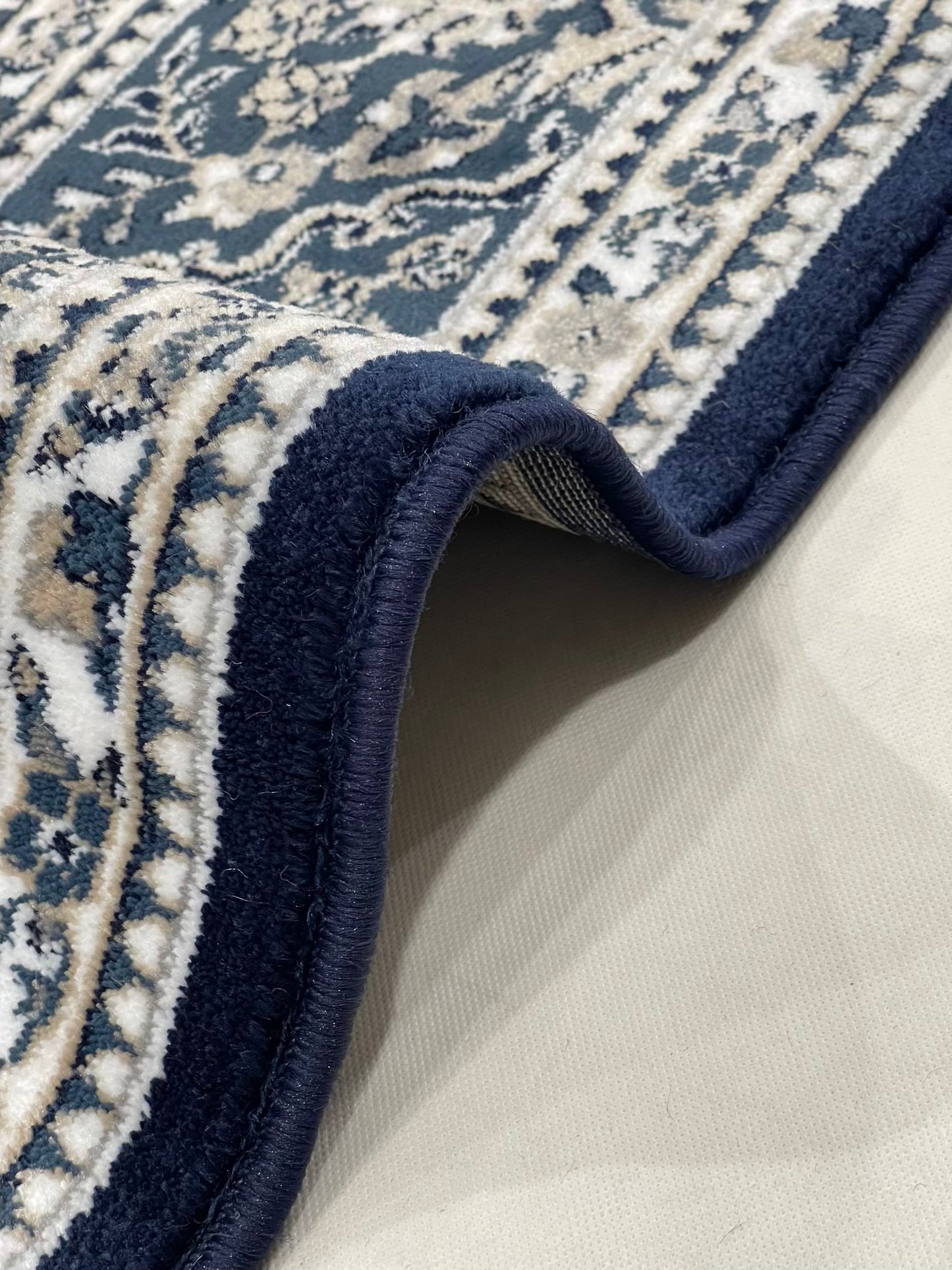 Persian polypropylene Rug,back woven(Article-22-Blue)
Size : 6.6 ft width x 9.6 ft length (200cm x 290cm)