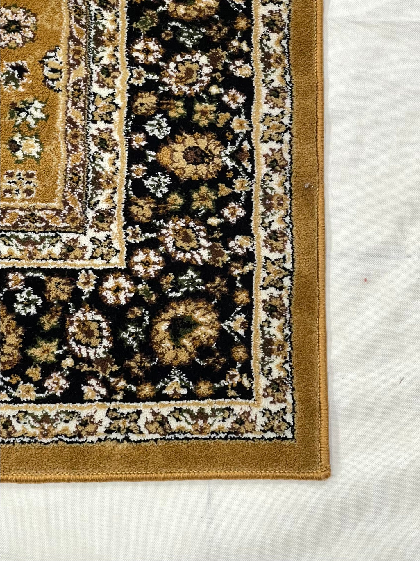 Persian polypropylene Rug,back woven(Article-140-Gold)