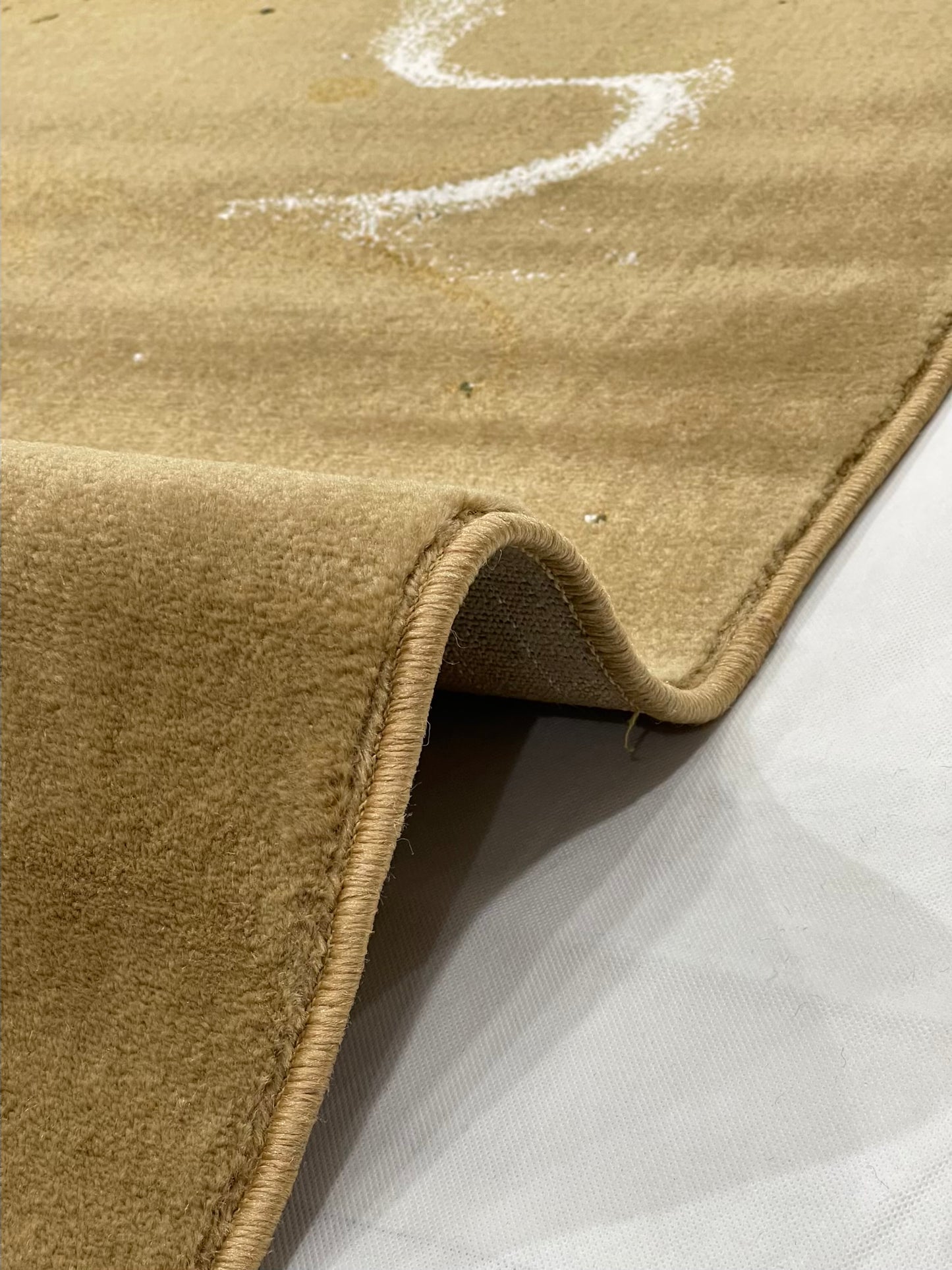 Modern polypropylene Rug,back woven(Article-1160-Beige)