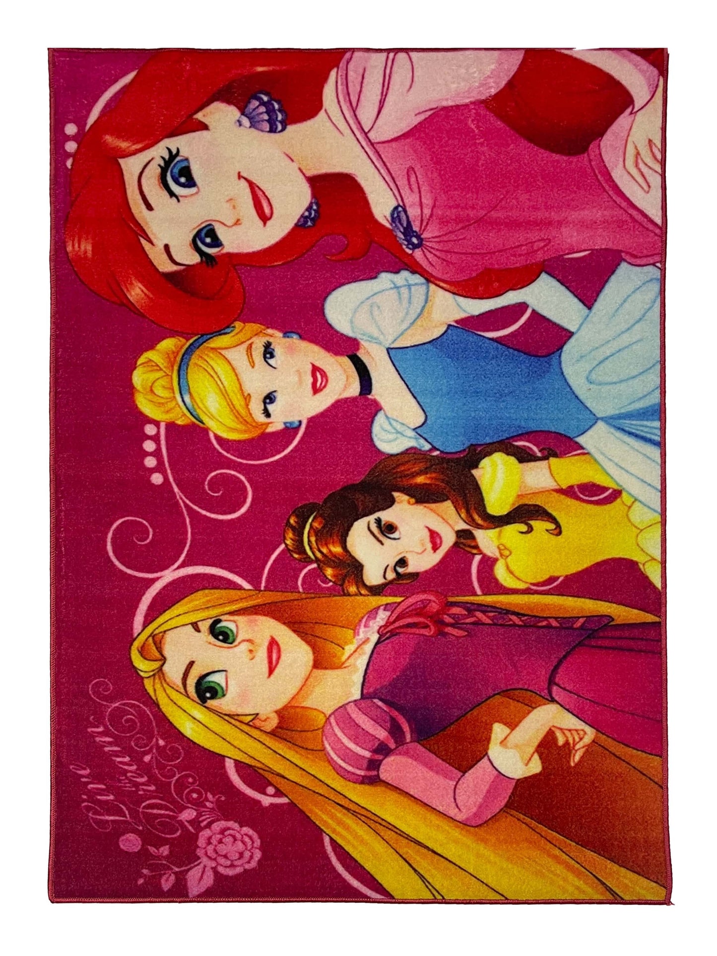 TPR Non Woven Rugs For Kids Room Article-75-Pink