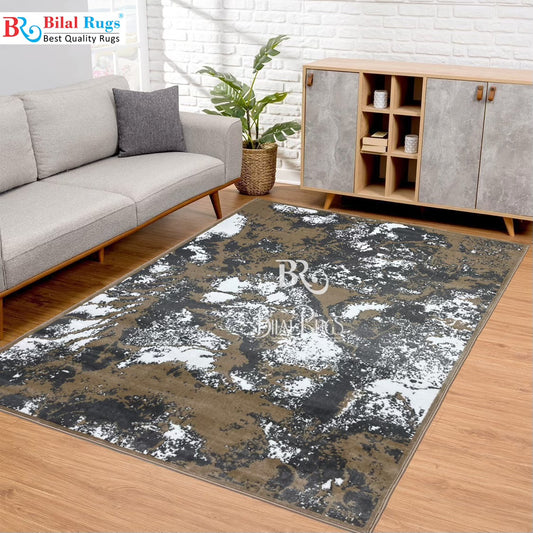 Modern polypropylene Rug,back woven(Article-670-Mink)
Size : 5ft width  x 7.3ft length (150cm x 220cm)