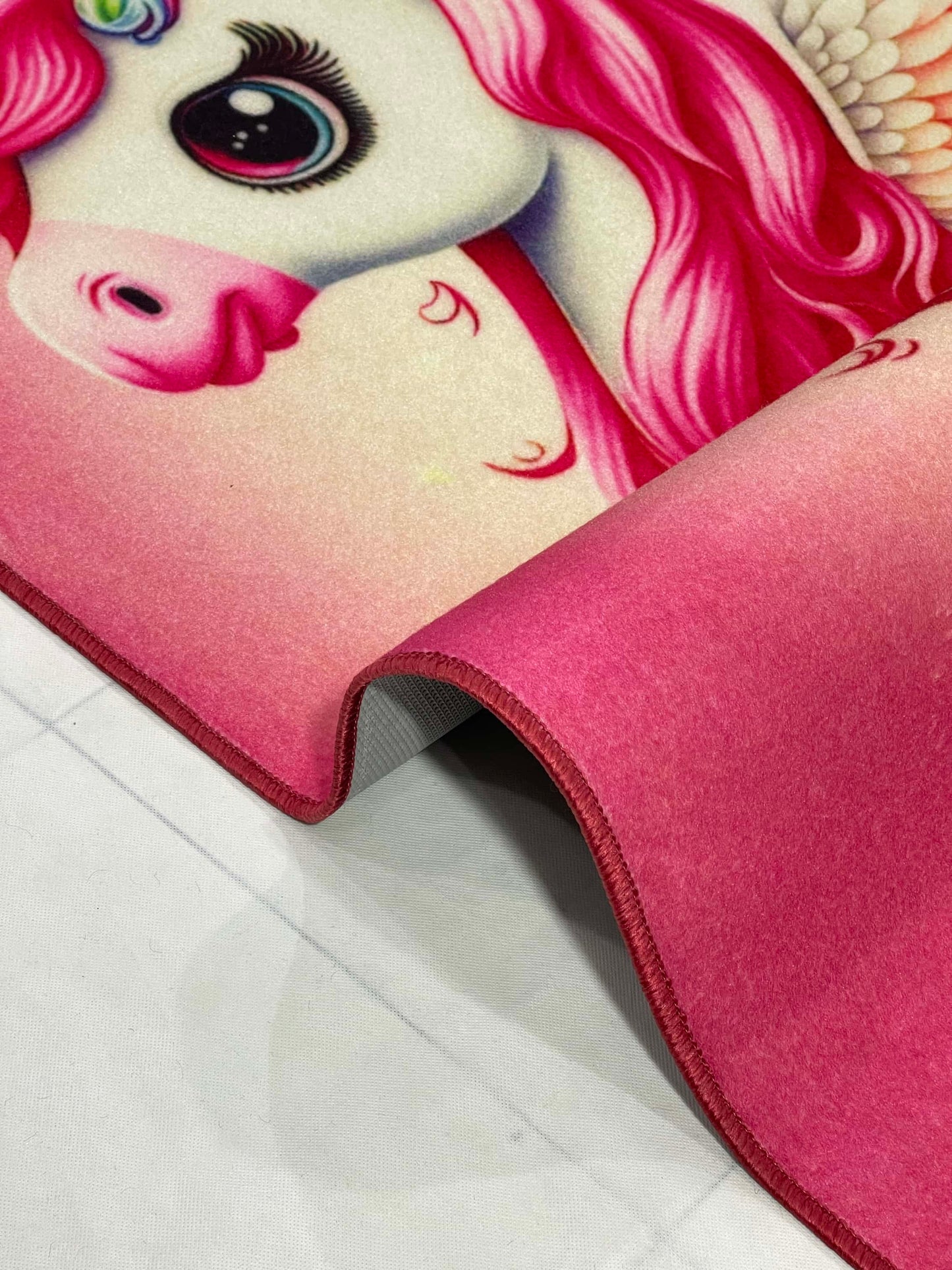 TPR Non Woven Rugs For Kids Room Article-75-Pink