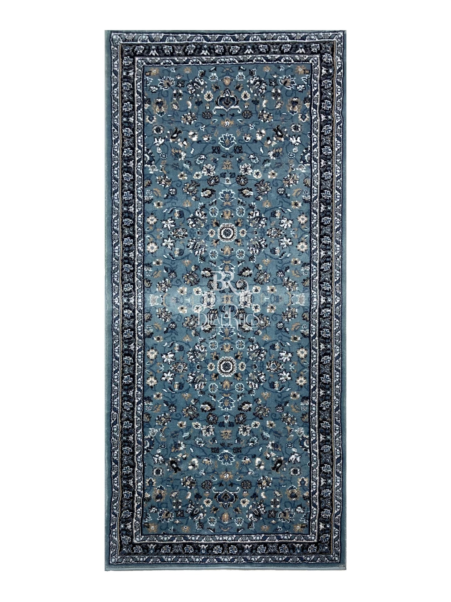 Allover Feroze Polypropylene Woven Rug. Size : 2.6 ft width x 6.6 ft length (80 cm x 200cm)