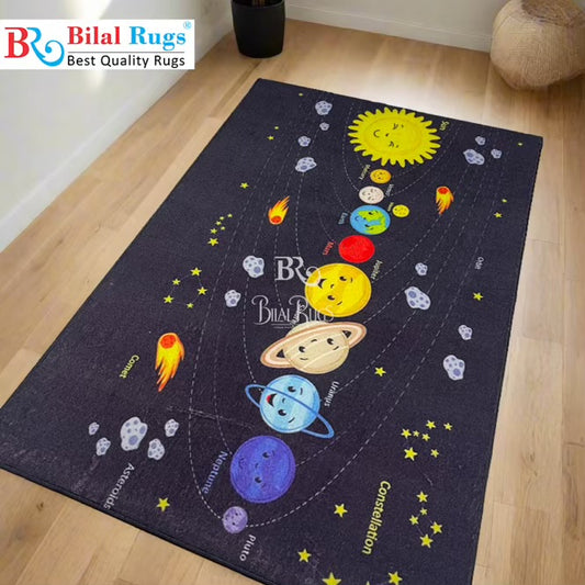 TPR Non Woven Rugs For Kids Room
Article-32-Black